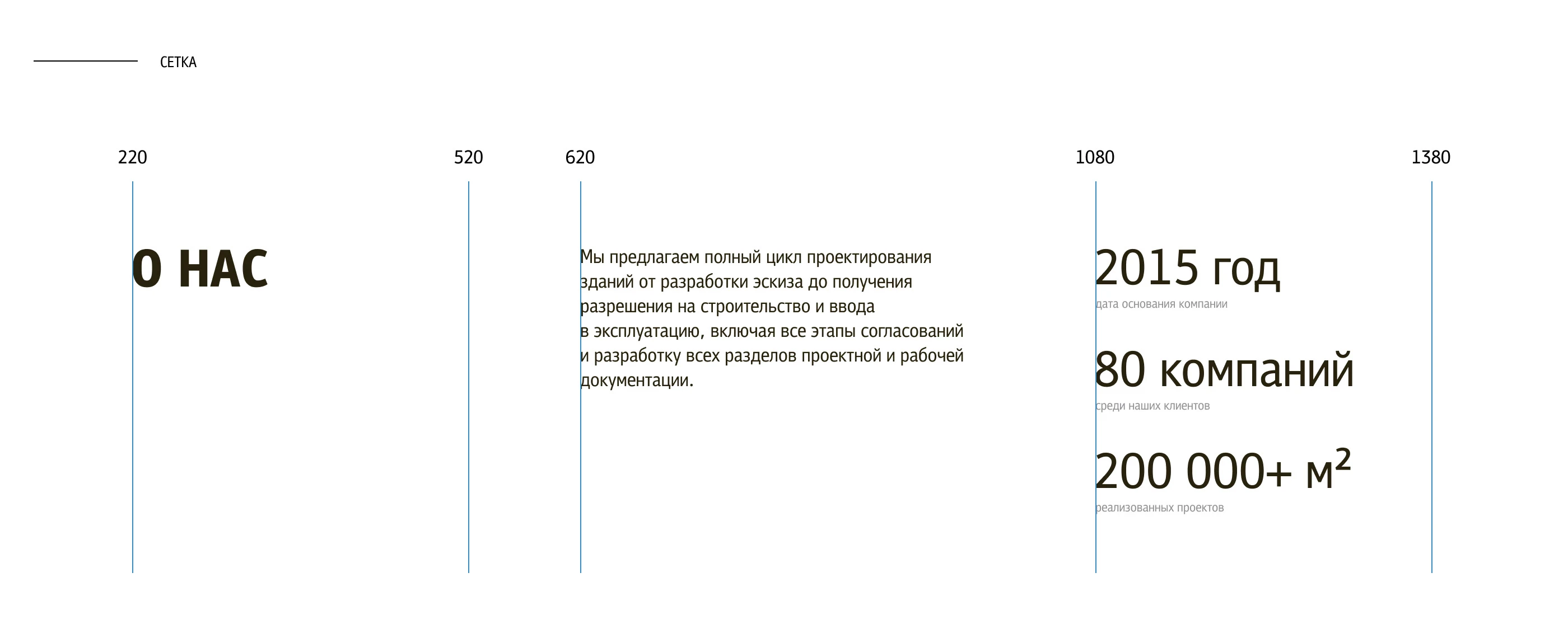АТИКА | Дизайн сайта архитектурного бюро — Изображение №6 — Интерфейсы на Dprofile