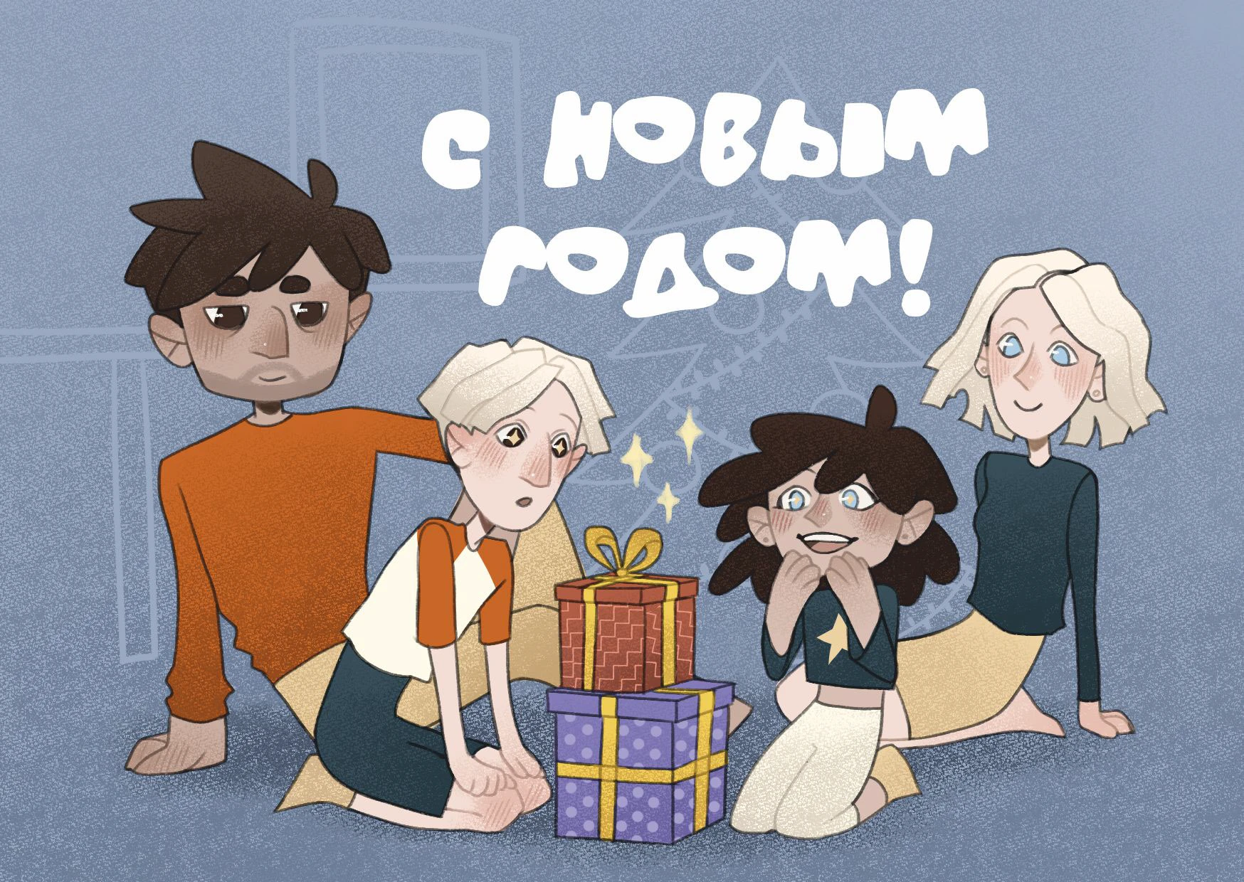 Серия открыток к государственным праздникам — Изображение №9 — Иллюстрация на Dprofile