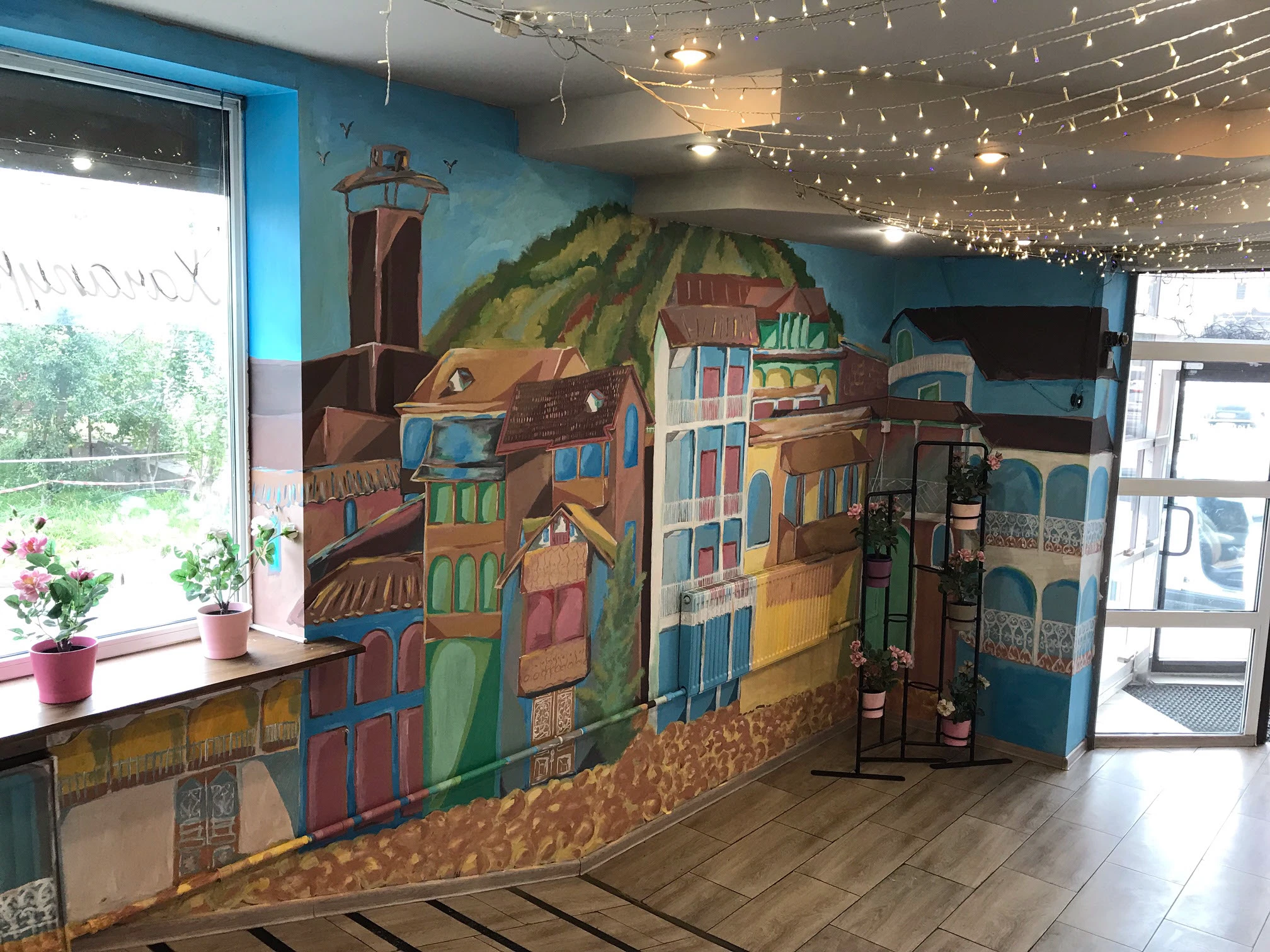 Роспись стен грузинского ресторана Аладастури — Изображение №6 — Иллюстрация, Графика на Dprofile