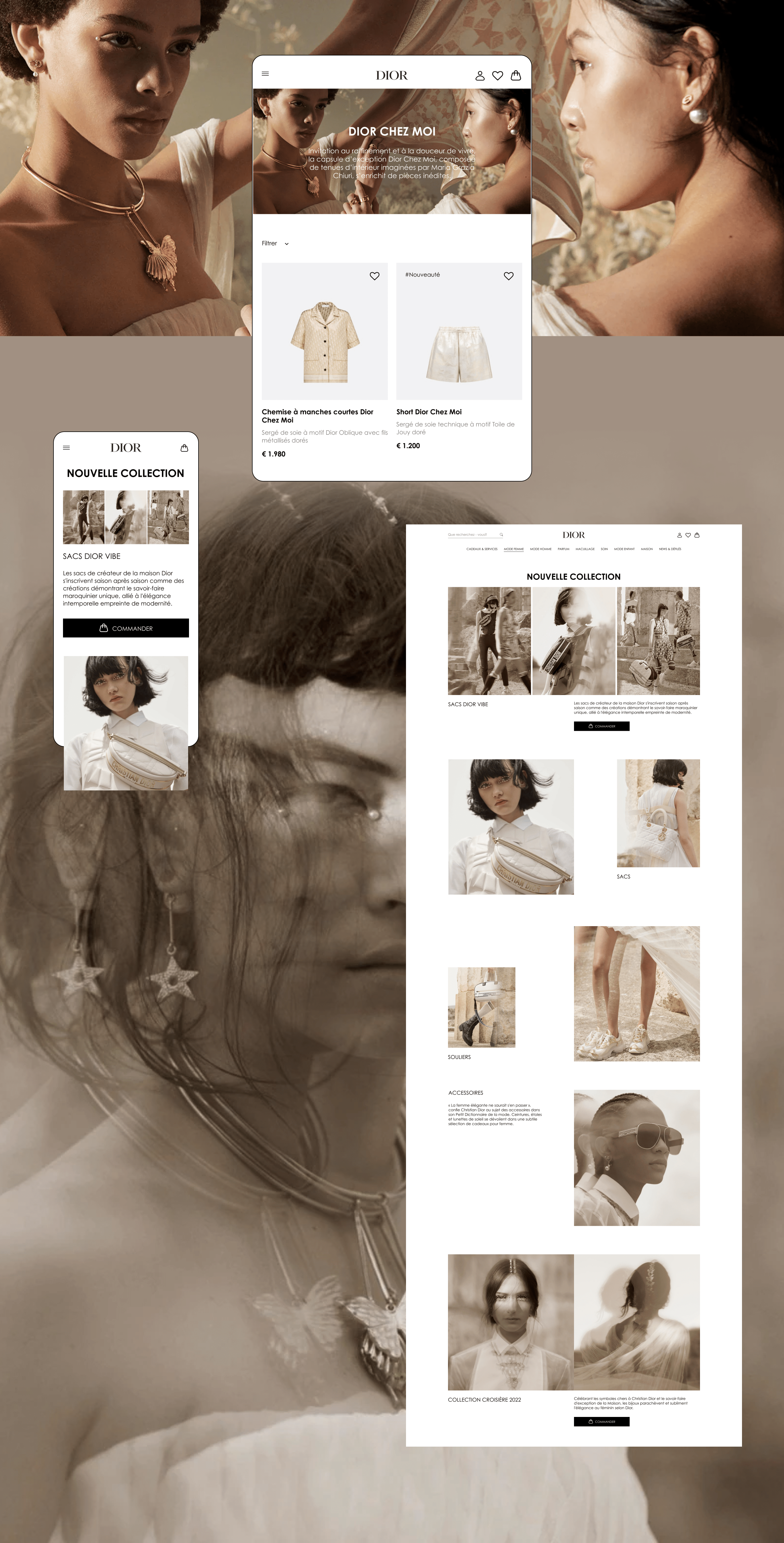 DIOR E-Commerce Redesign Concept — Изображение №5 — Интерфейсы, Брендинг на Dprofile