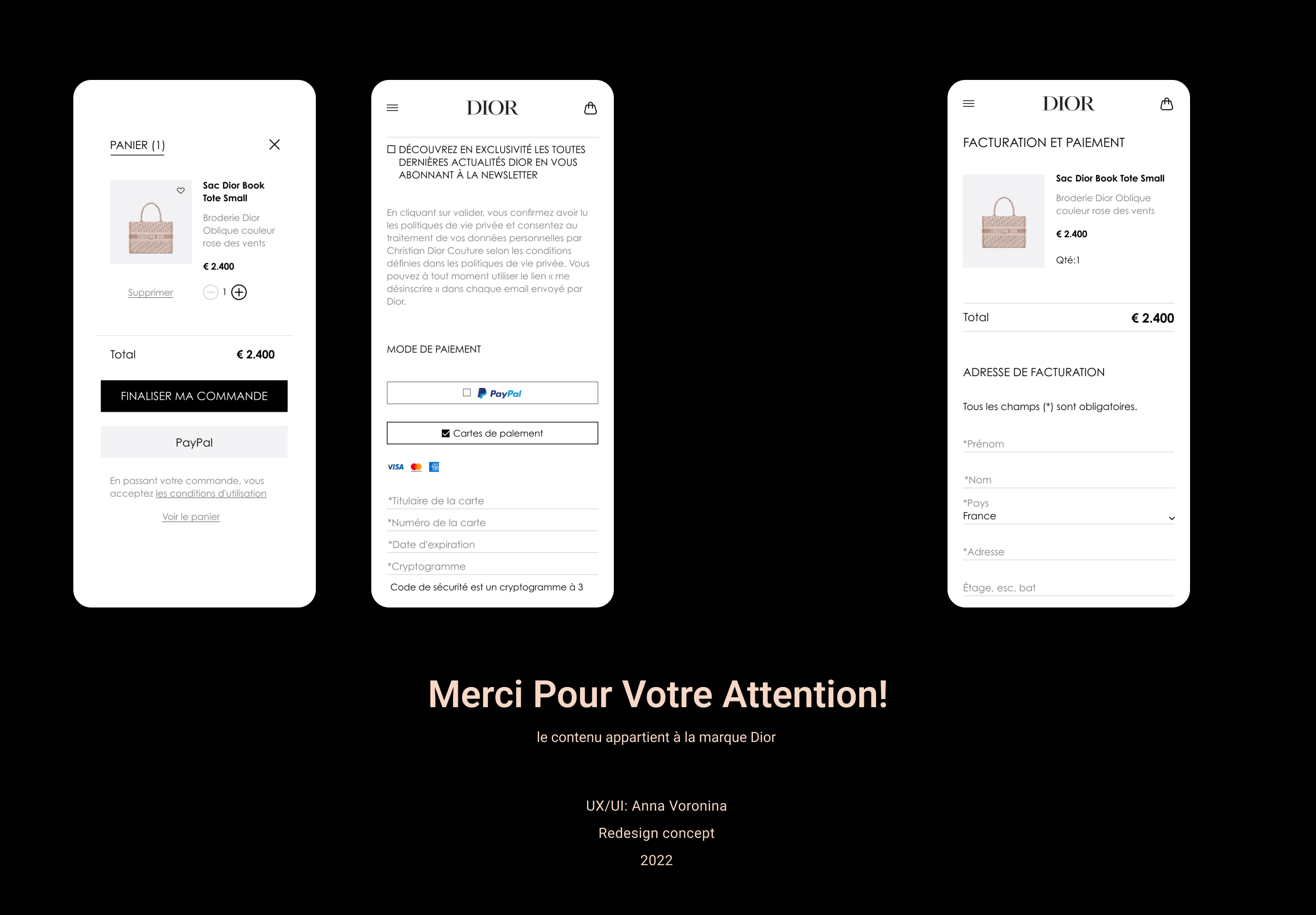 DIOR E-Commerce Redesign Concept — Изображение №6 — Интерфейсы, Брендинг на Dprofile