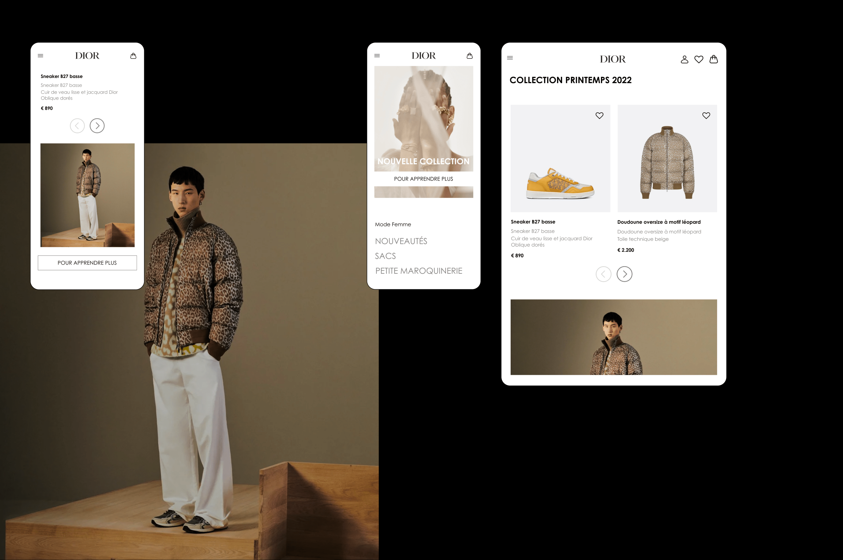 DIOR E-Commerce Redesign Concept — Изображение №3 — Интерфейсы, Брендинг на Dprofile