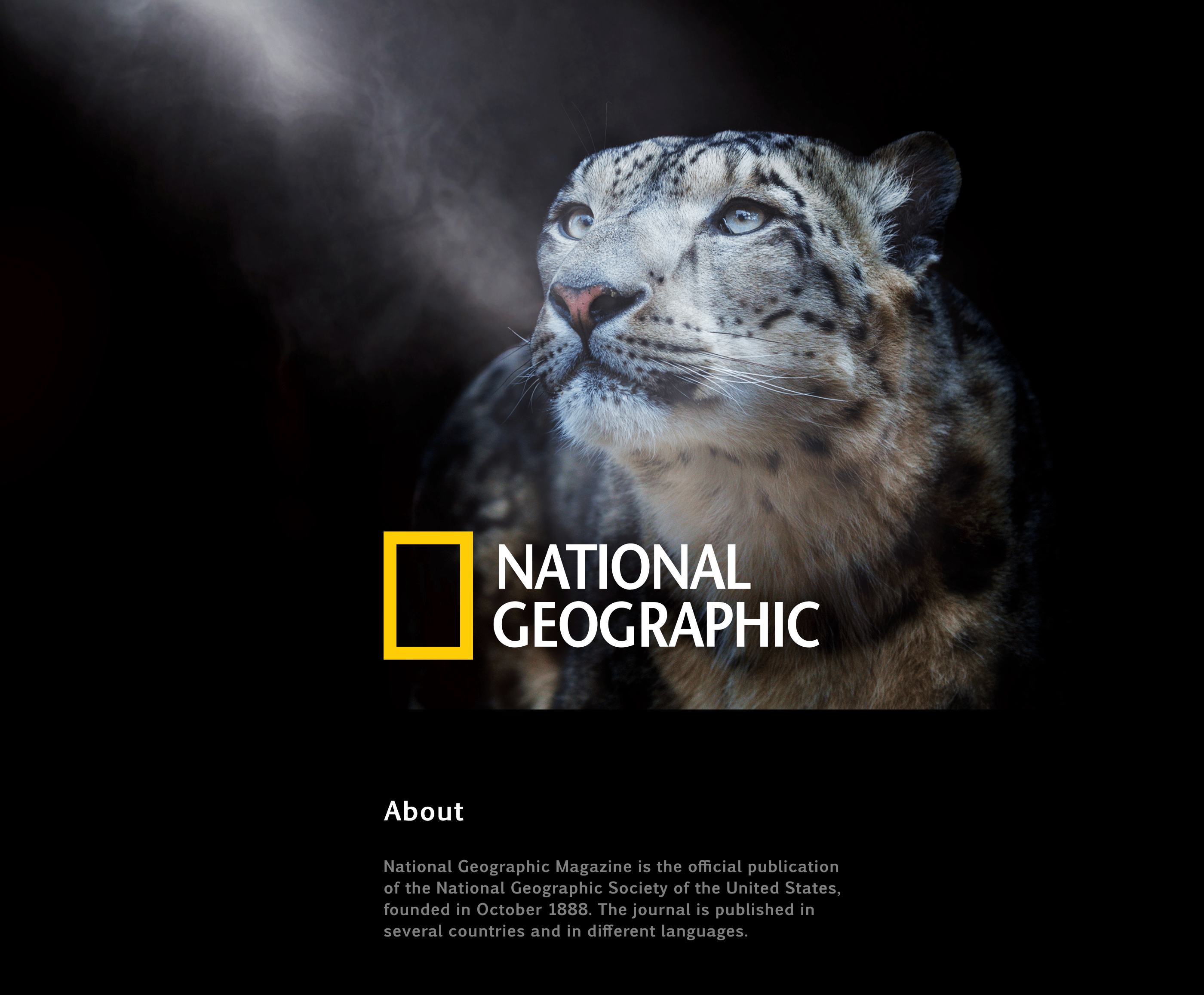 NATIONAL GEOGRAPHIC Redesign Concept News Vebsite — Изображение №1 — Интерфейсы, Иллюстрация на Dprofile
