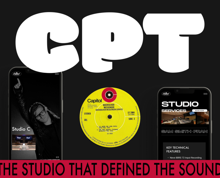 CAPITOL RECORDS Redesign concept — Интерфейсы, Брендинг на Dprofile