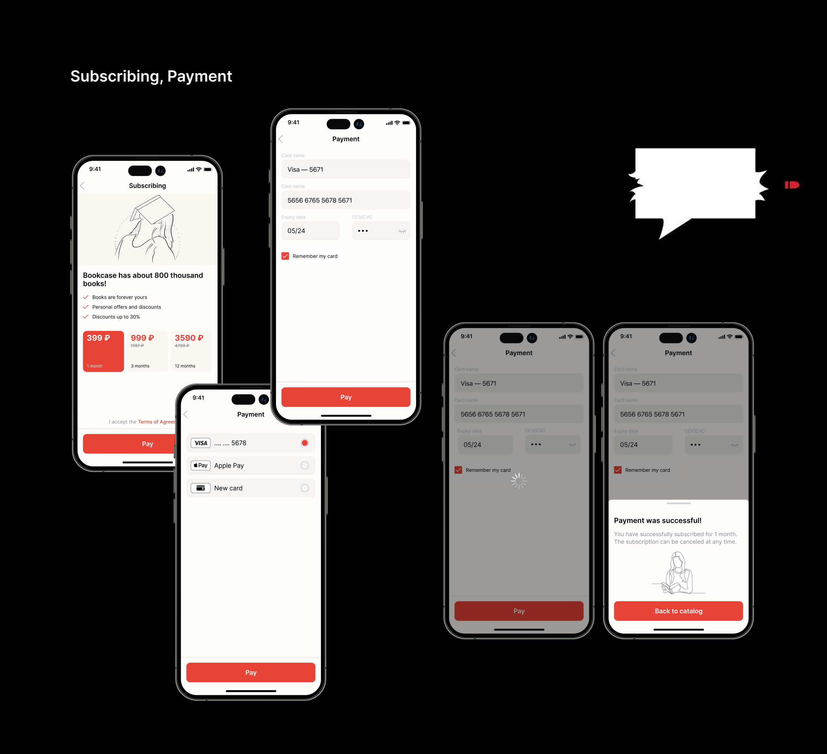 Bookcase Mobile App — Изображение №14 — Интерфейсы на Dprofile