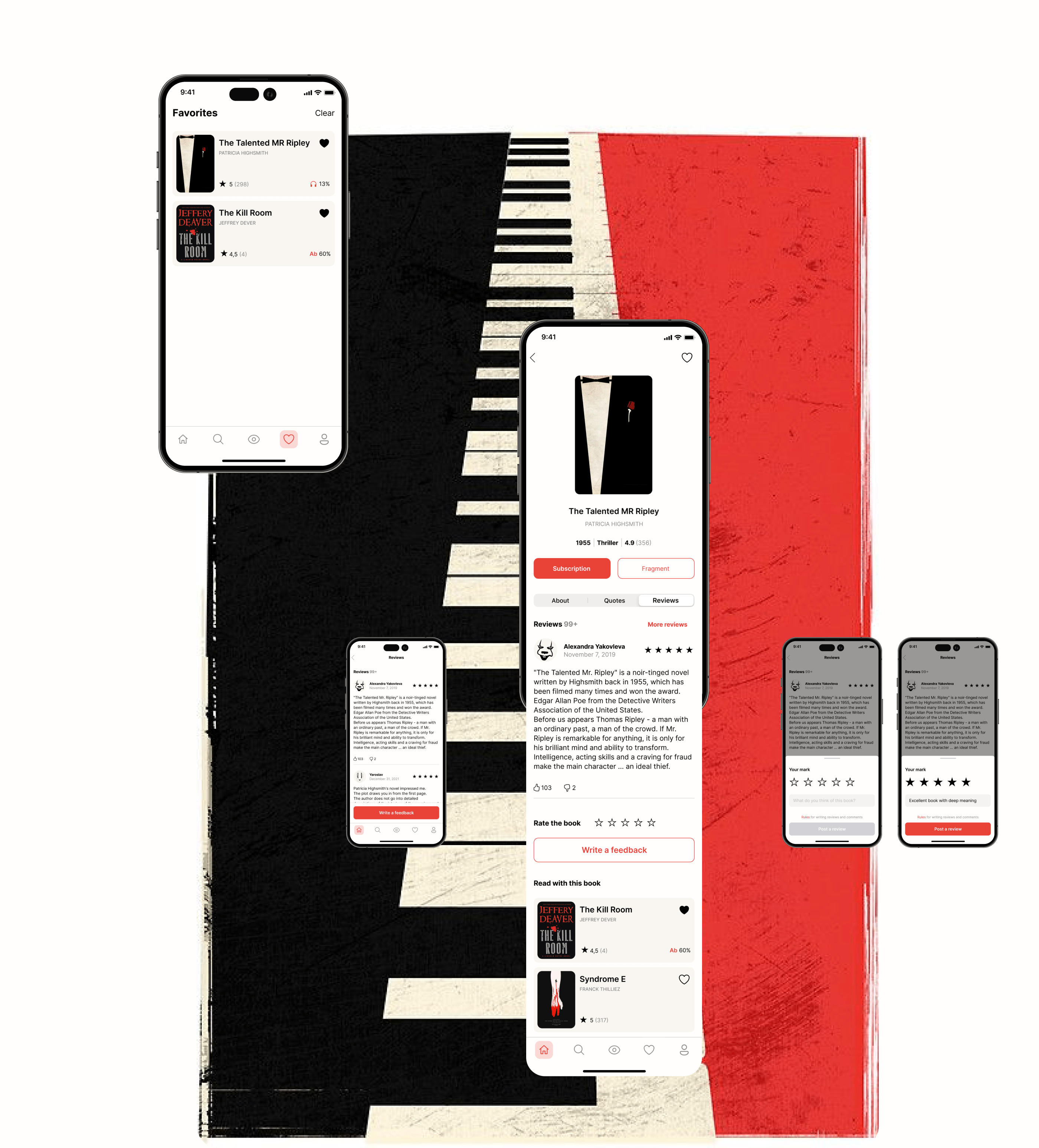Bookcase Mobile App — Изображение №10 — Интерфейсы на Dprofile