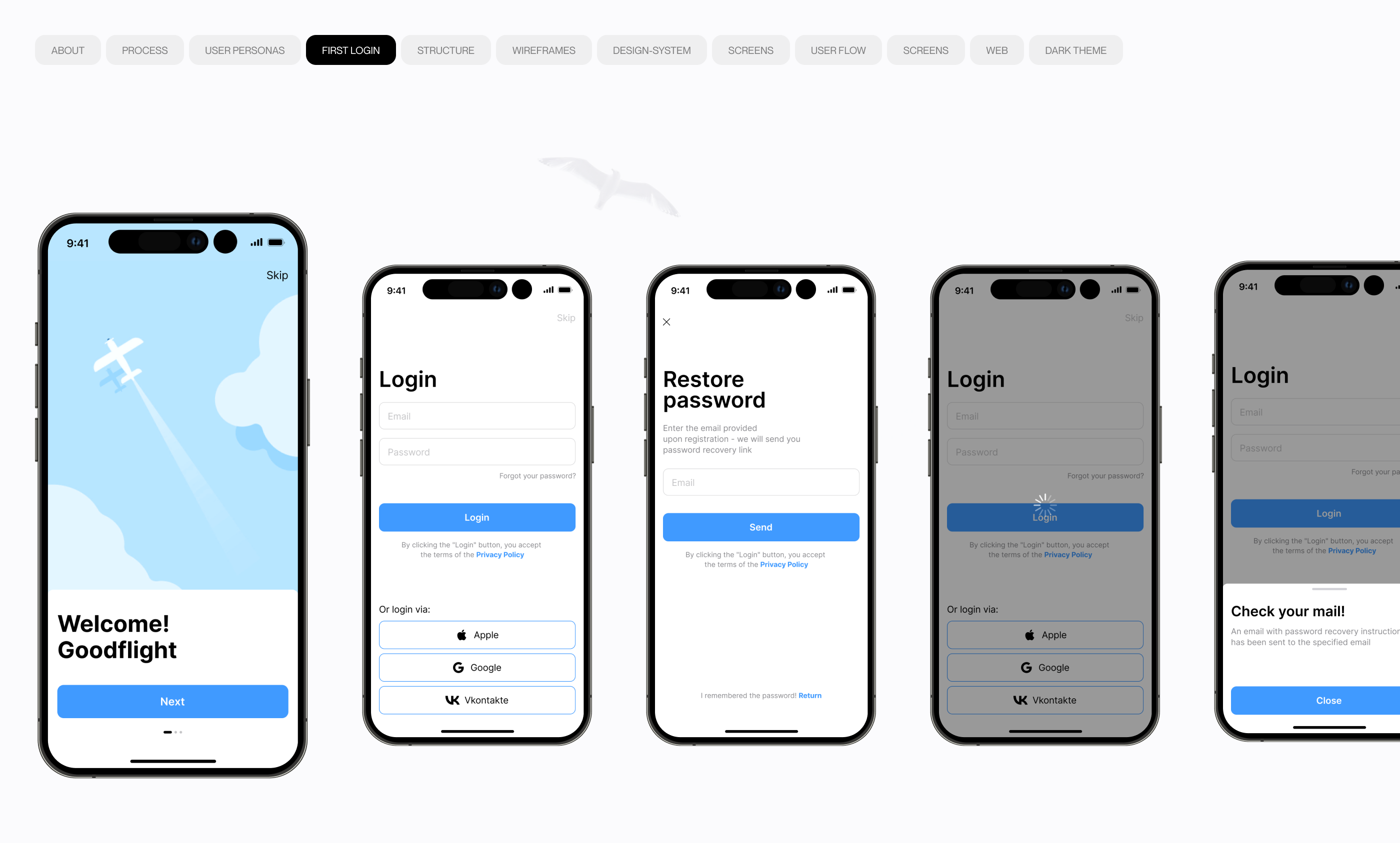 Goodflight Mobile App — Изображение №5 — Интерфейсы на Dprofile