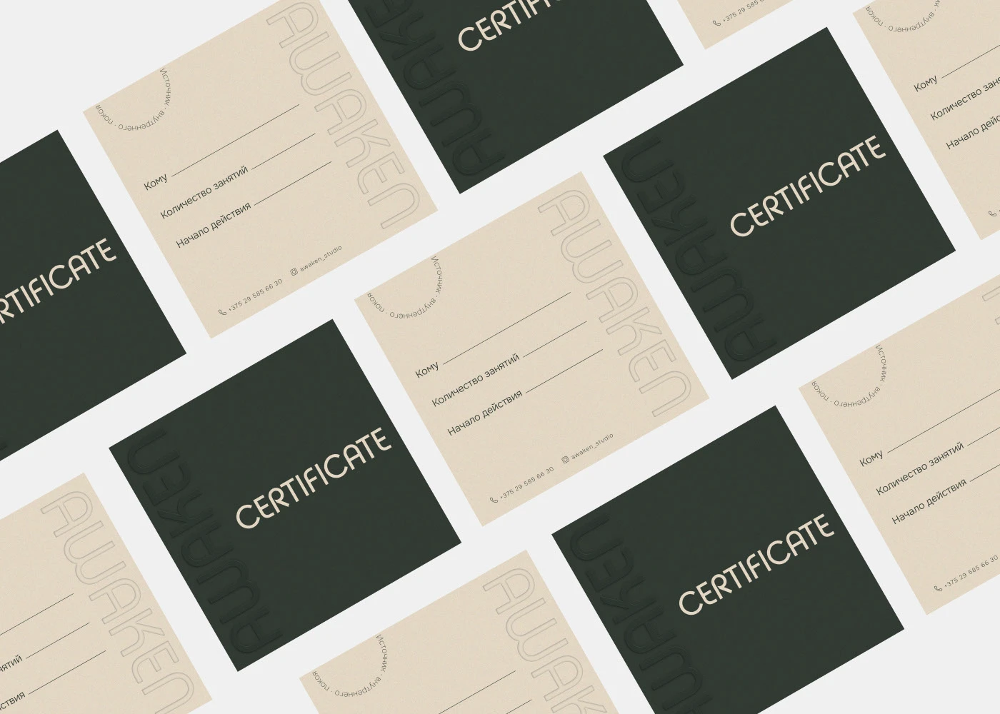 Фирменный стиль для студии йоги | yoga studio — Изображение №11 — Брендинг на Dprofile