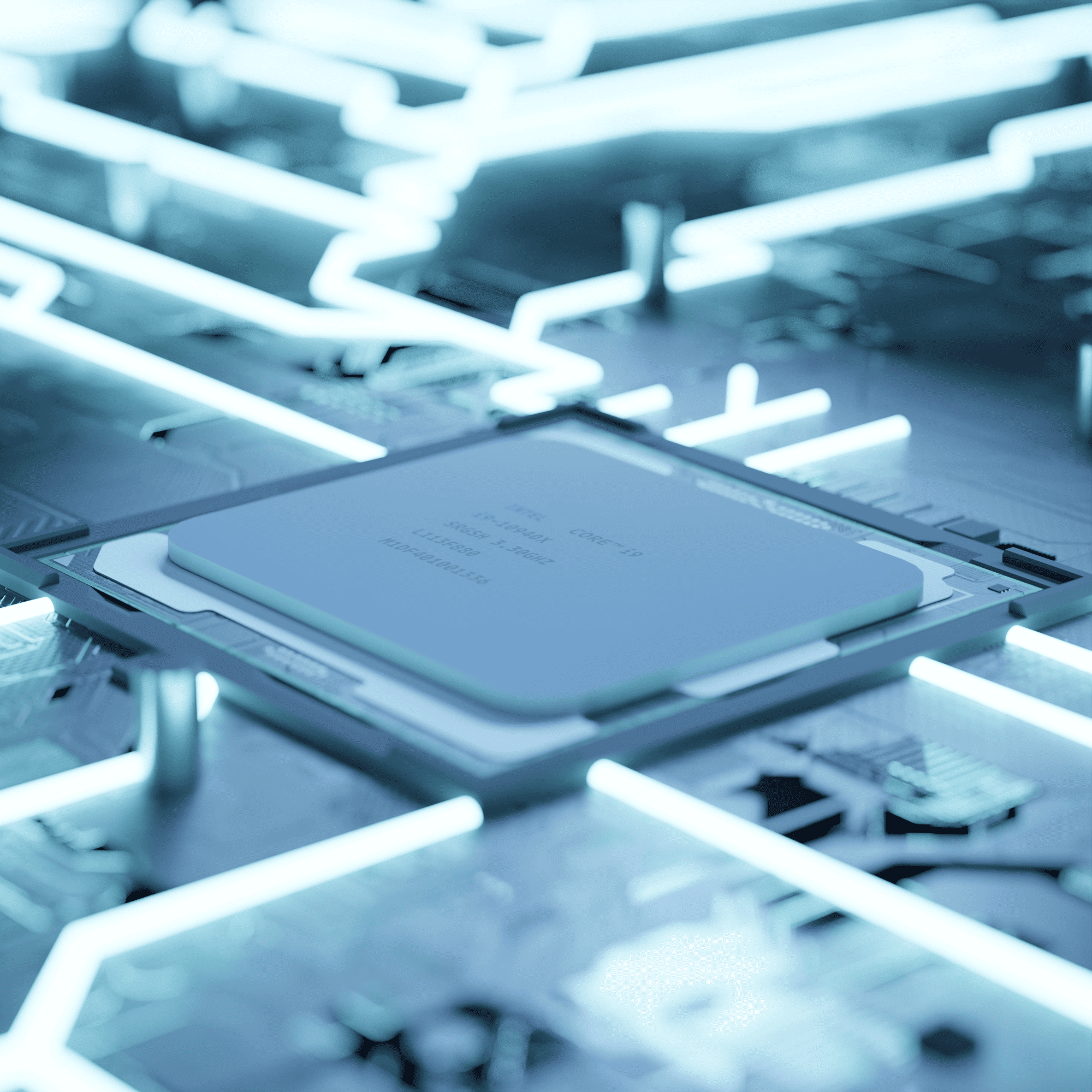 Intel I9-10940X | PRODUCT VISUALIZATION — Изображение №2 — 3D, Анимация на Dprofile