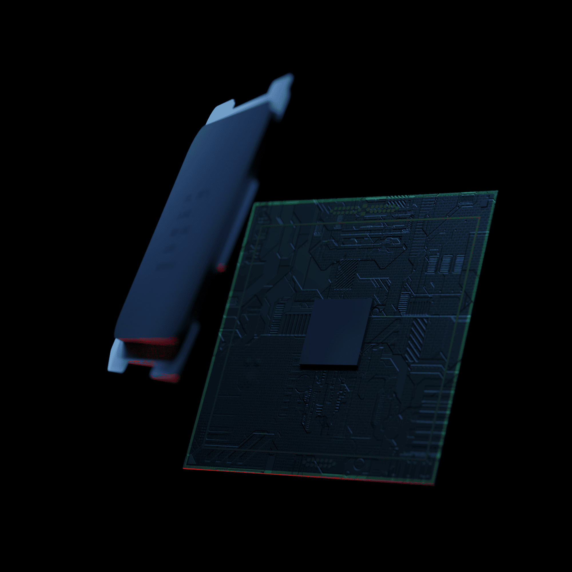 Intel I9-10940X | PRODUCT VISUALIZATION — Изображение №3 — 3D, Анимация на Dprofile