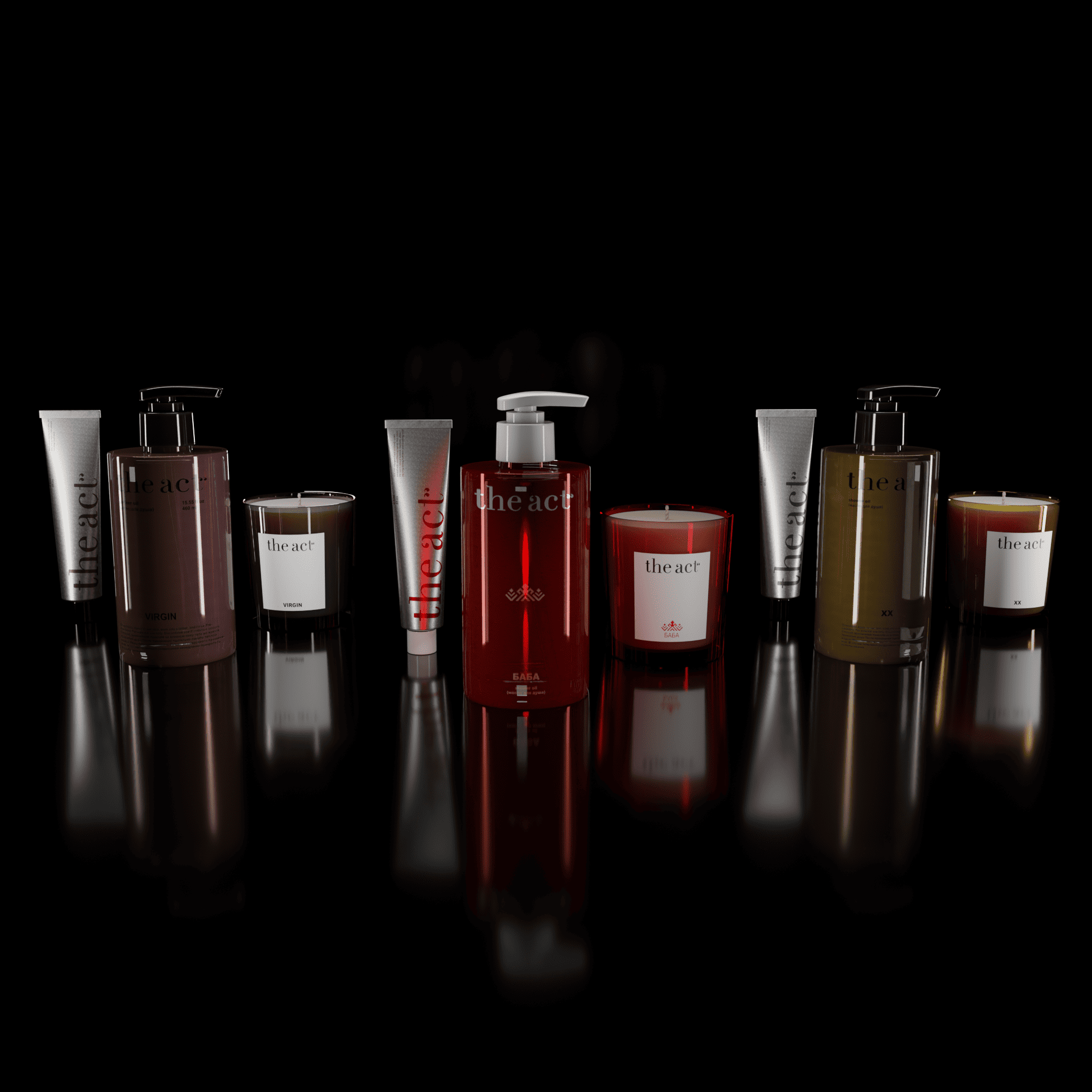 THE ACT | PRODUCT VISUALIZATION — Изображение №1 — Иллюстрация, 3D на Dprofile