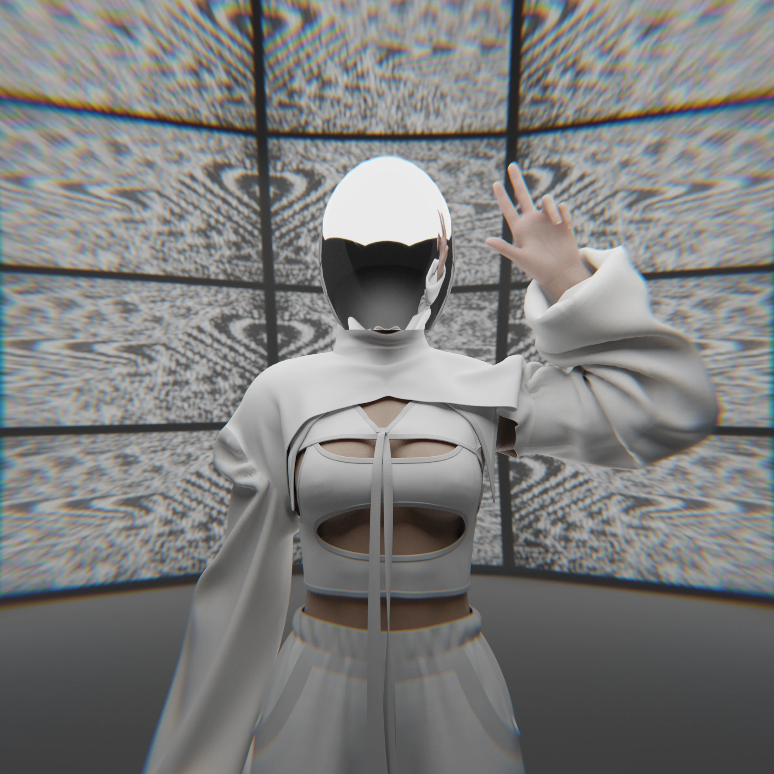 CHROME | FASHION DESIGN — Изображение №3 — Иллюстрация, 3D на Dprofile