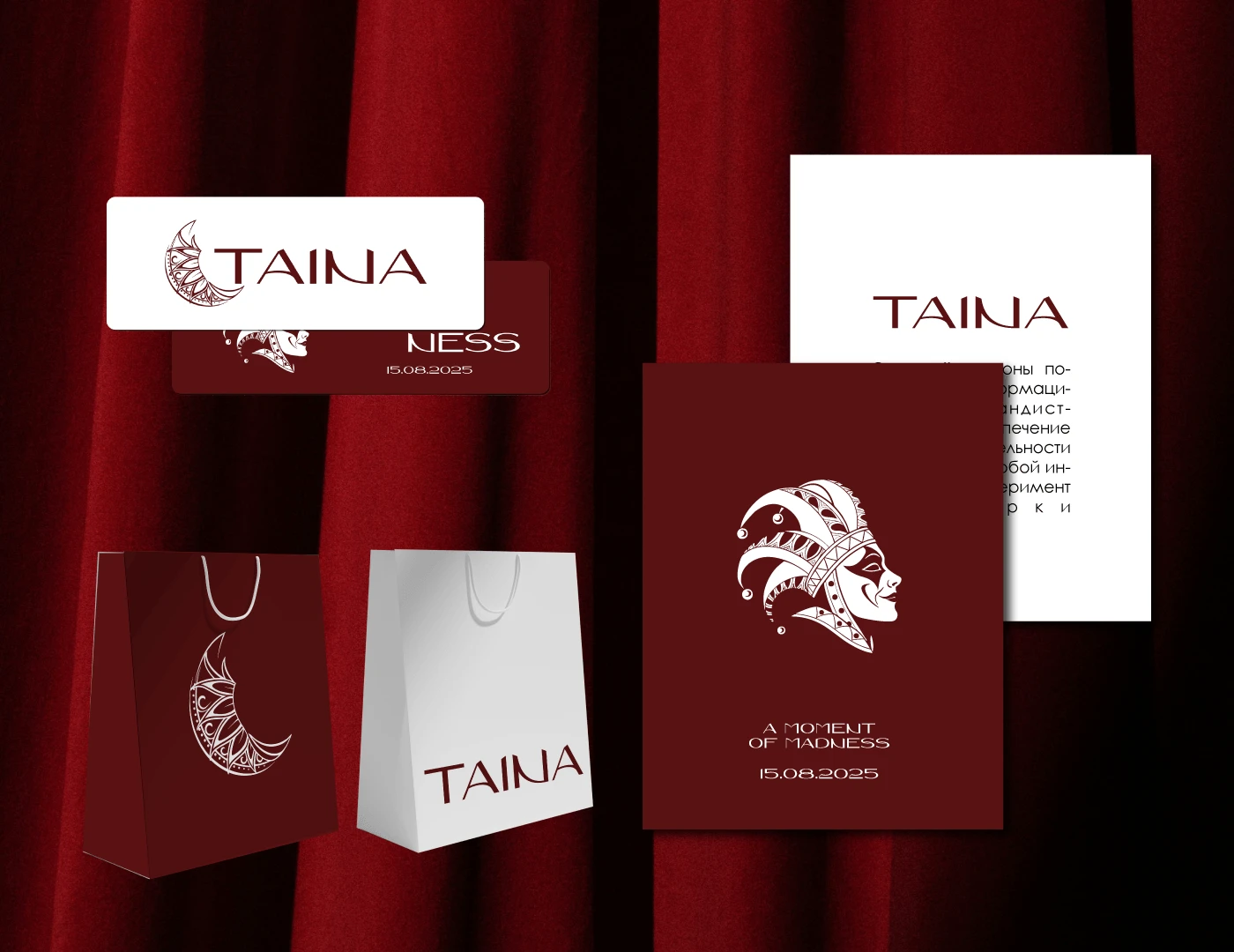TAINA | LOGO | ФИРМЕННЫЙ СТИЛЬ | ЛОГОТИП — Изображение №9 — Брендинг на Dprofile