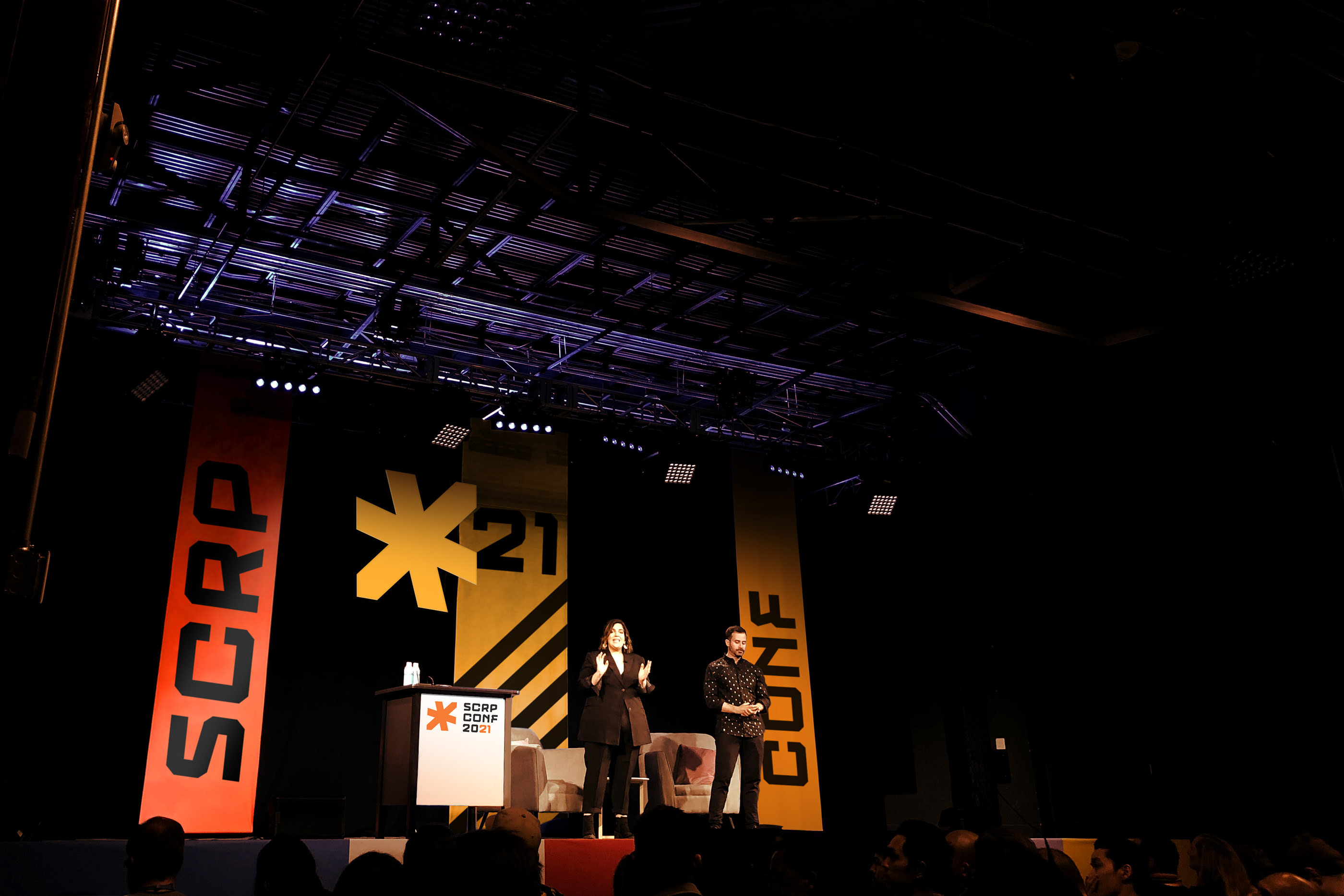 SCRP Conf 2021 / логотип для конференции — Изображение №2 — Брендинг, Графика на Dprofile