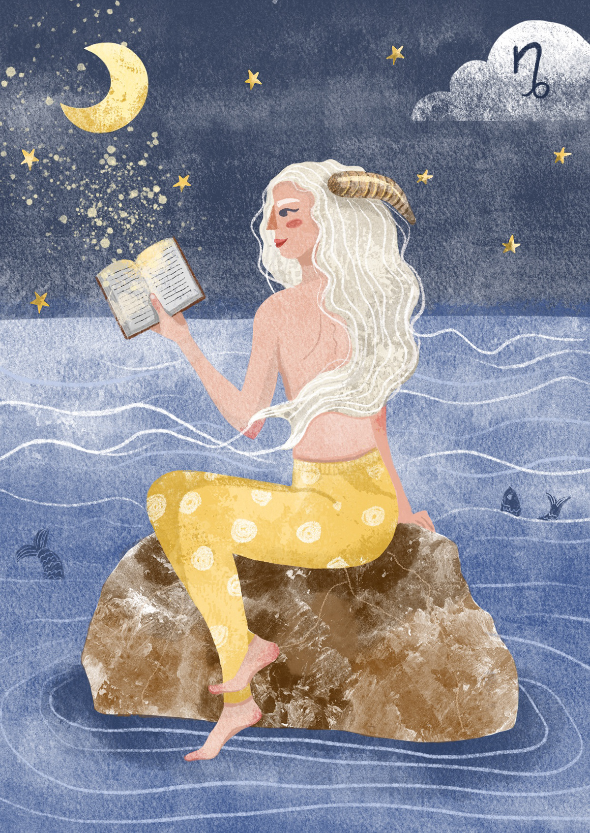 Иллюстрации знаков зодиака — Изображение №6 — Иллюстрация на Dprofile