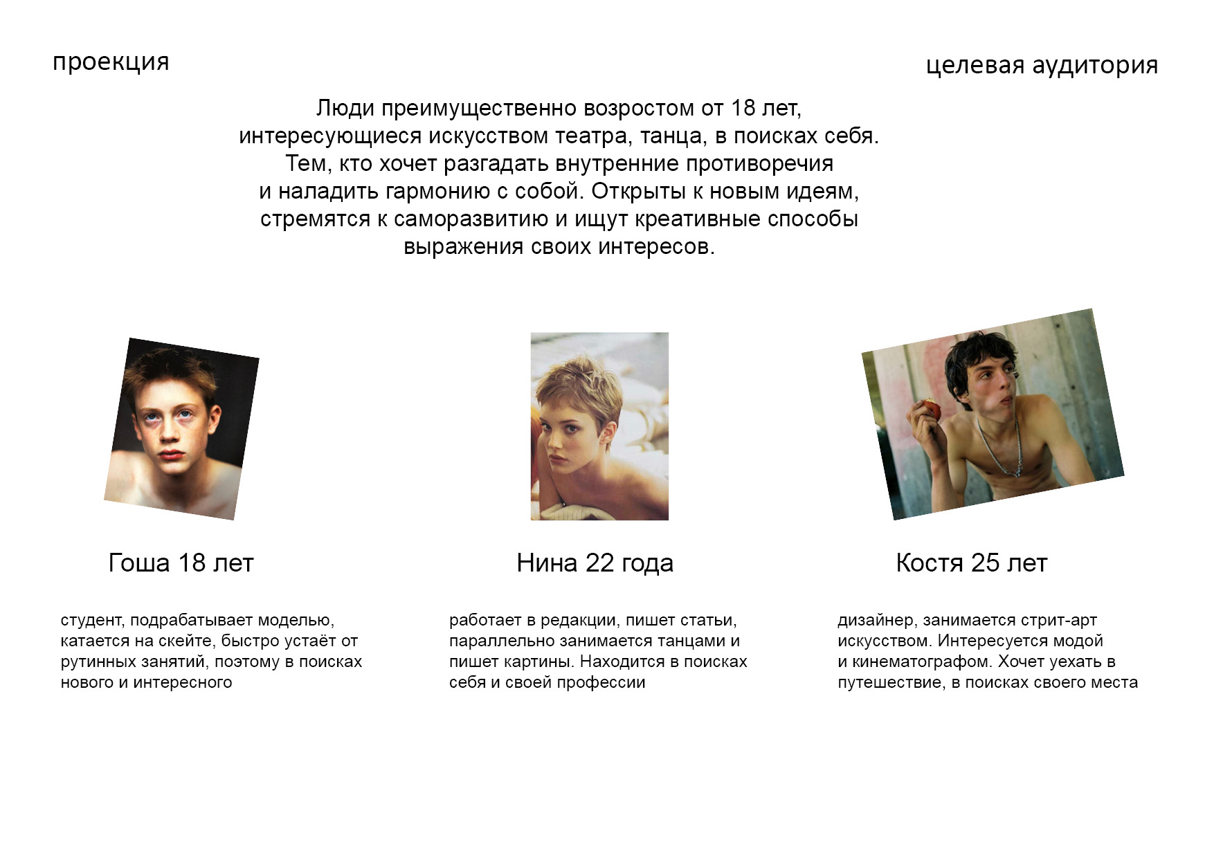 театр "проекция" — Изображение №4 — Брендинг на Dprofile