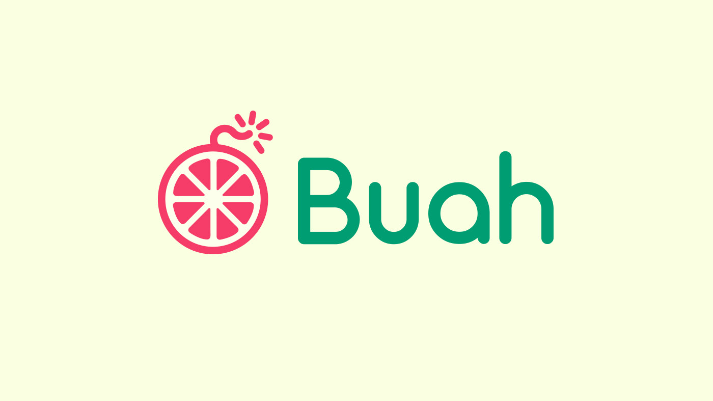 Buah delivery brand logo identity — Изображение №2 — Брендинг на Dprofile