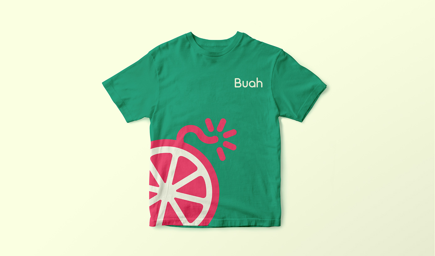 Buah delivery brand logo identity — Изображение №8 — Брендинг на Dprofile