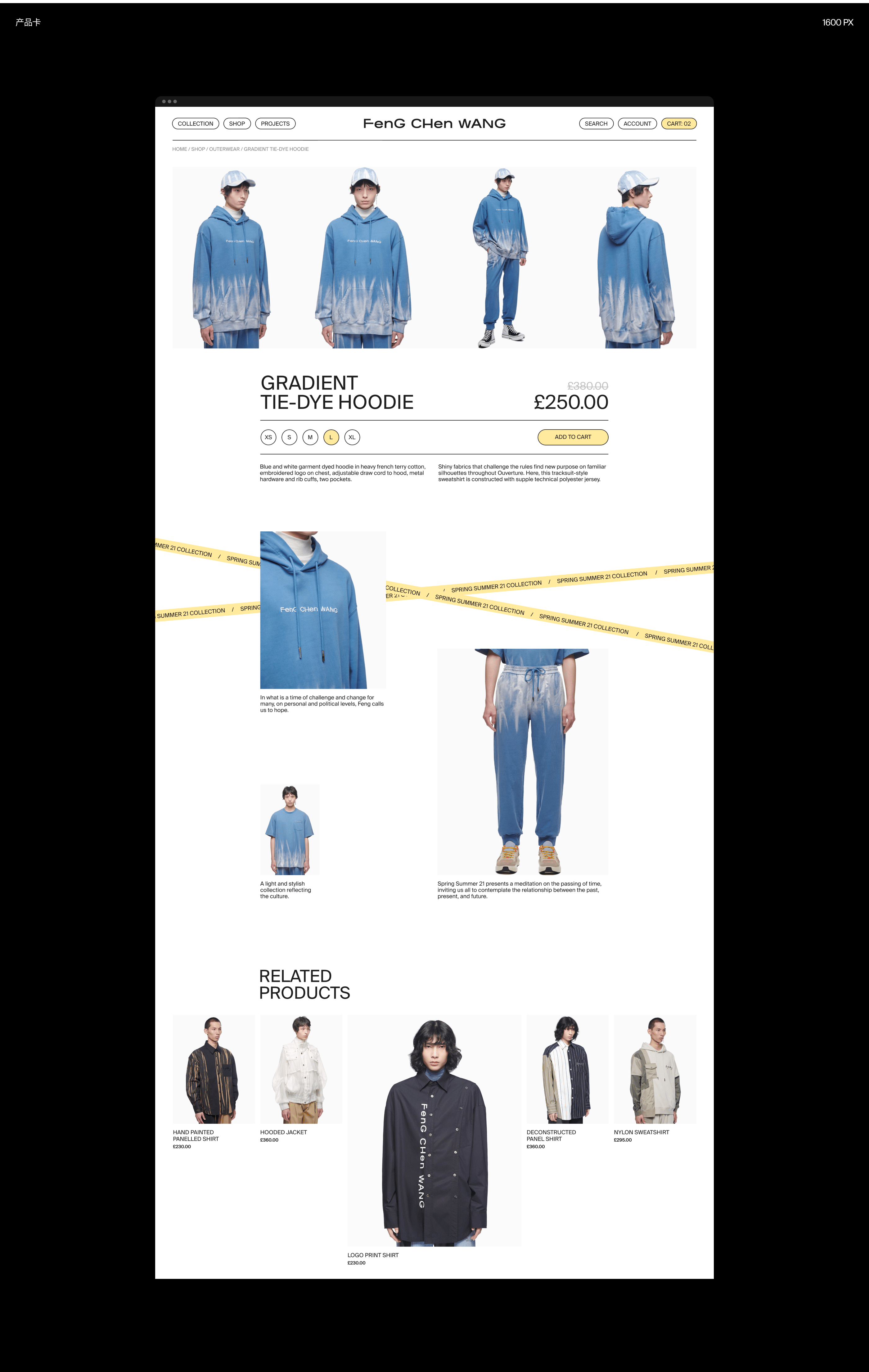 Feng Chen Wang — Online Store — Изображение №13 — Интерфейсы на Dprofile