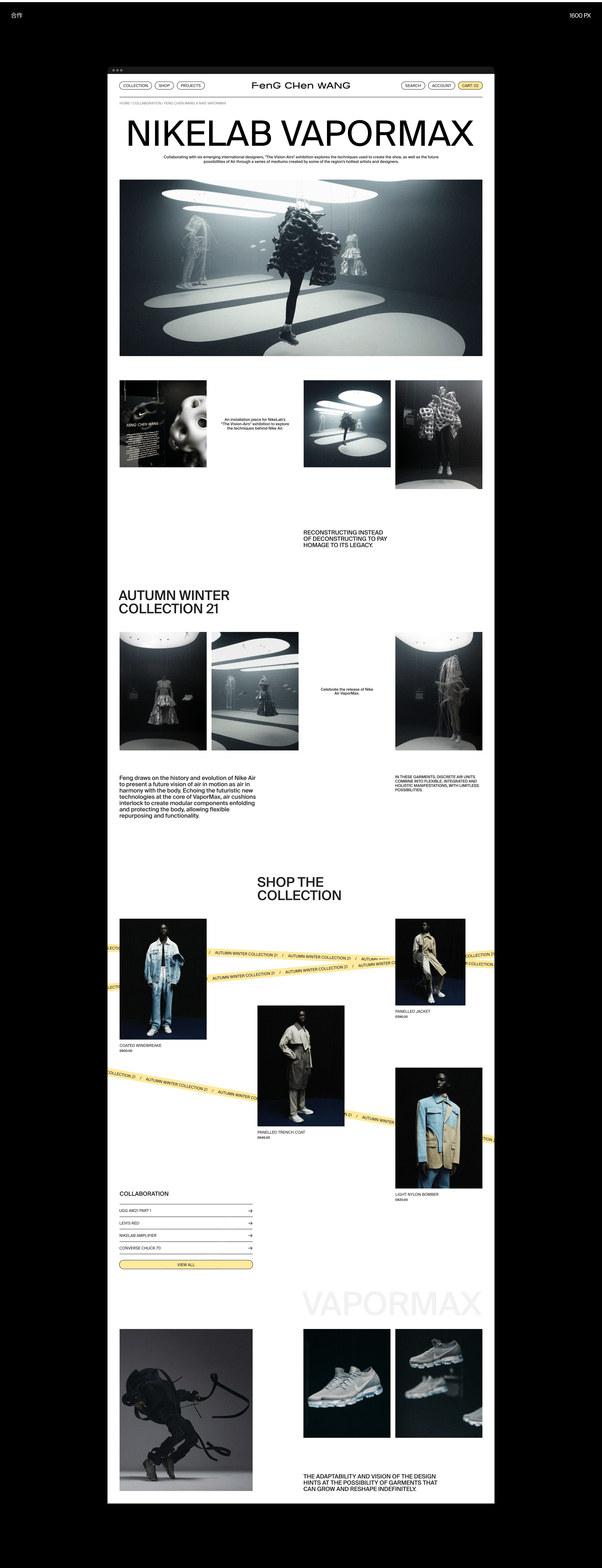 Feng Chen Wang — Online Store — Изображение №10 — Интерфейсы на Dprofile