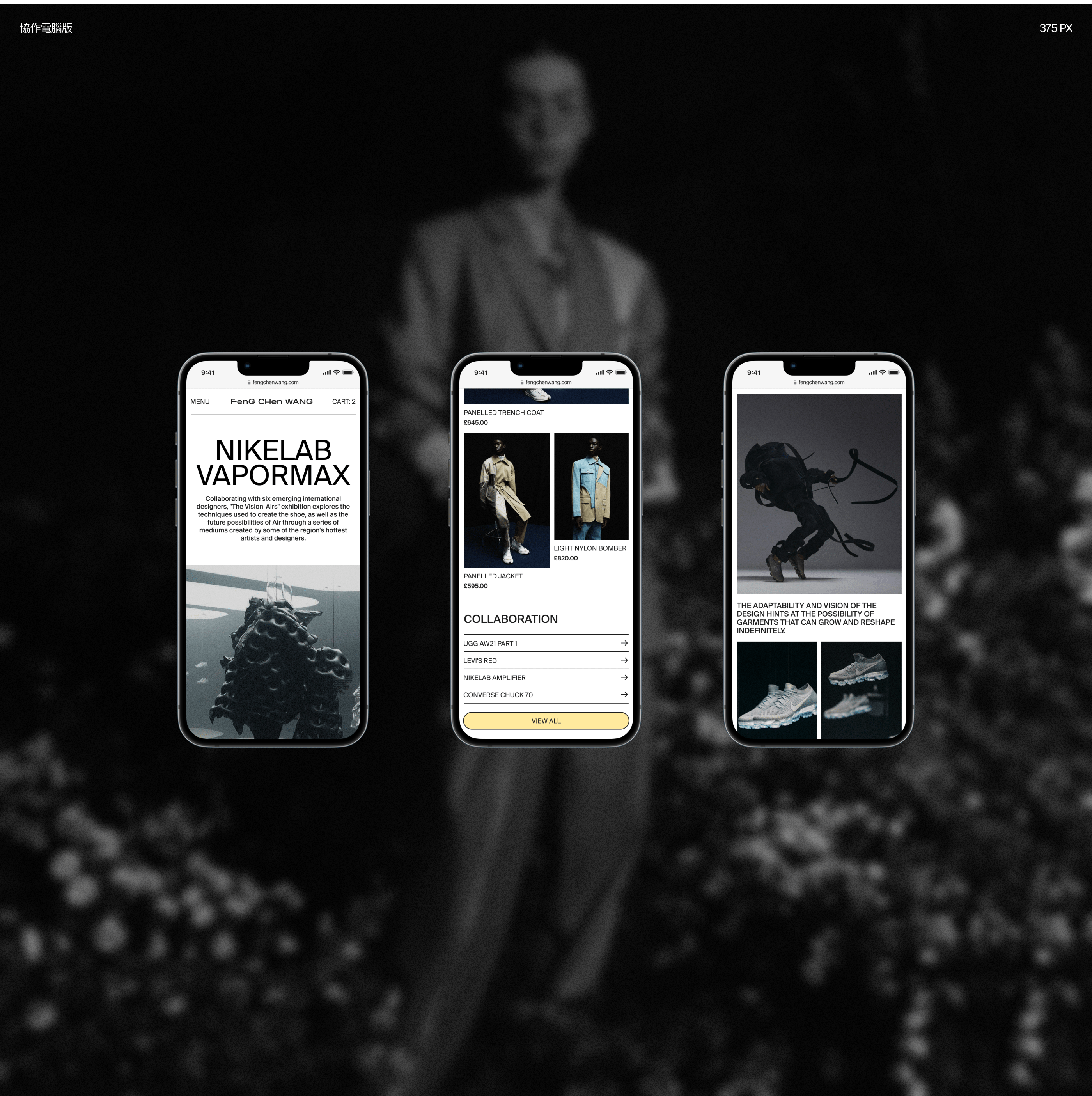 Feng Chen Wang — Online Store — Изображение №18 — Интерфейсы на Dprofile