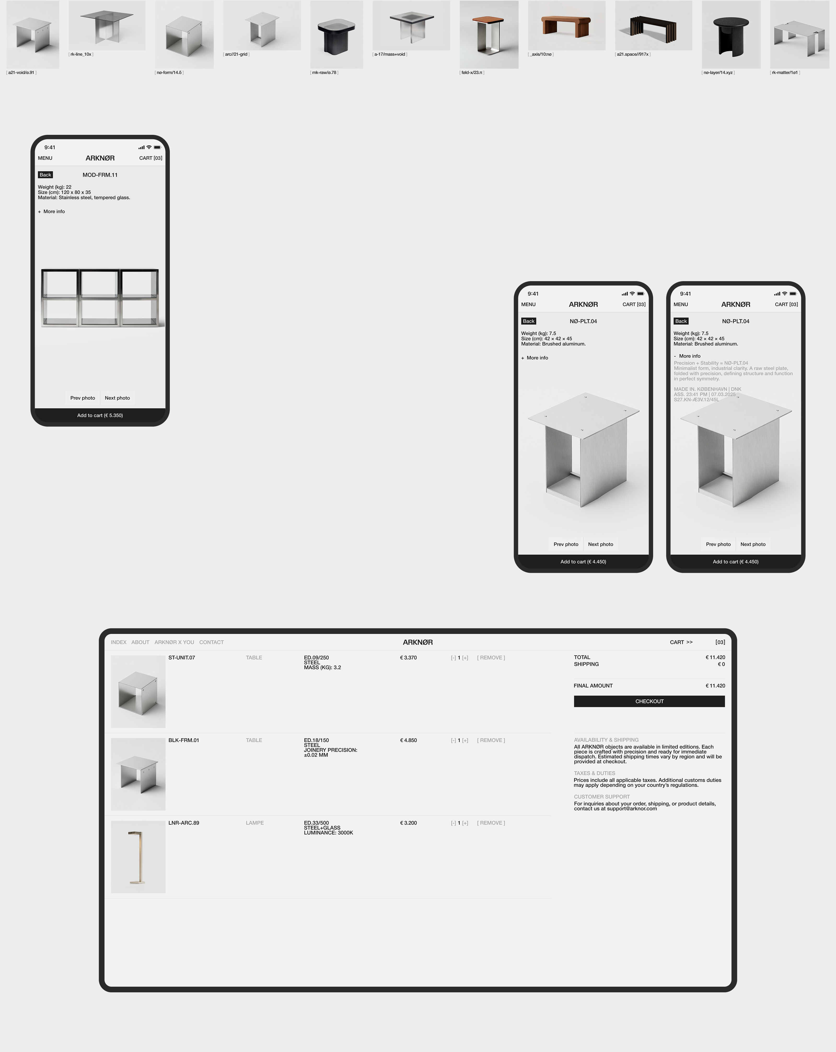 ARKNØR.Studio — Изображение №8 — Интерфейсы, Анимация на Dprofile