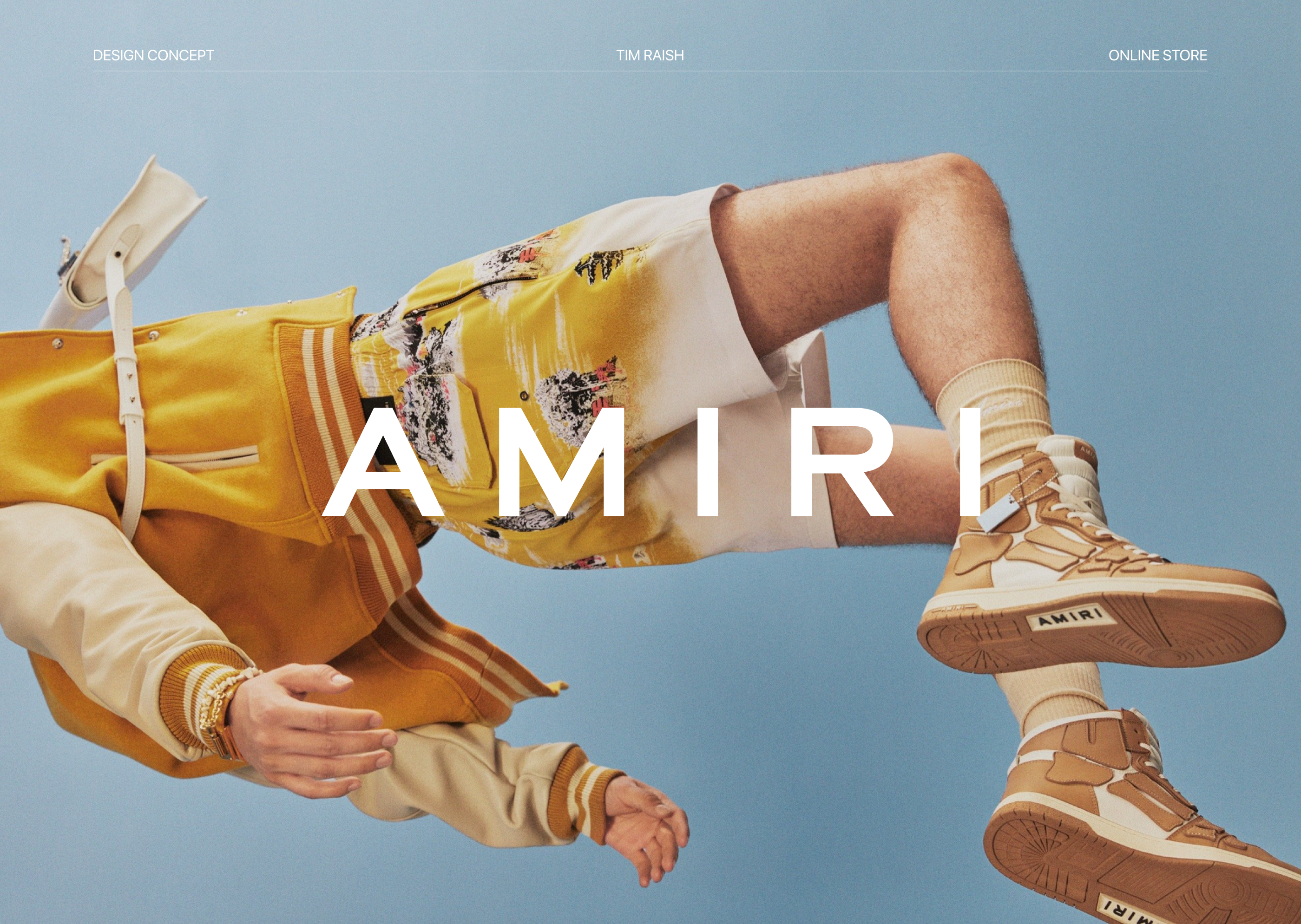 AMIRI - Online Store — Изображение №1 — Интерфейсы на Dprofile