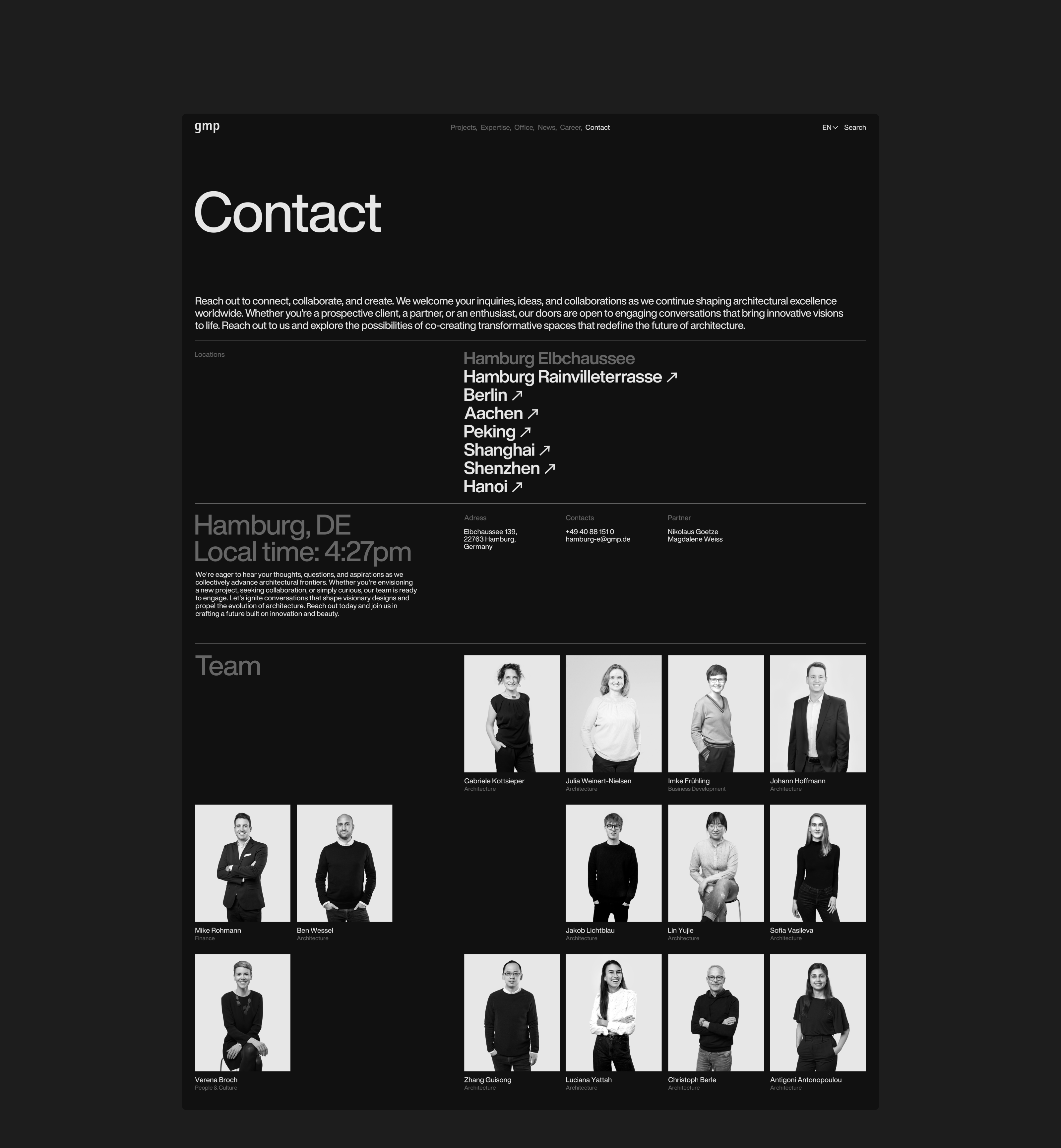 gmp Architekten — Изображение №12 — Интерфейсы, Брендинг на Dprofile