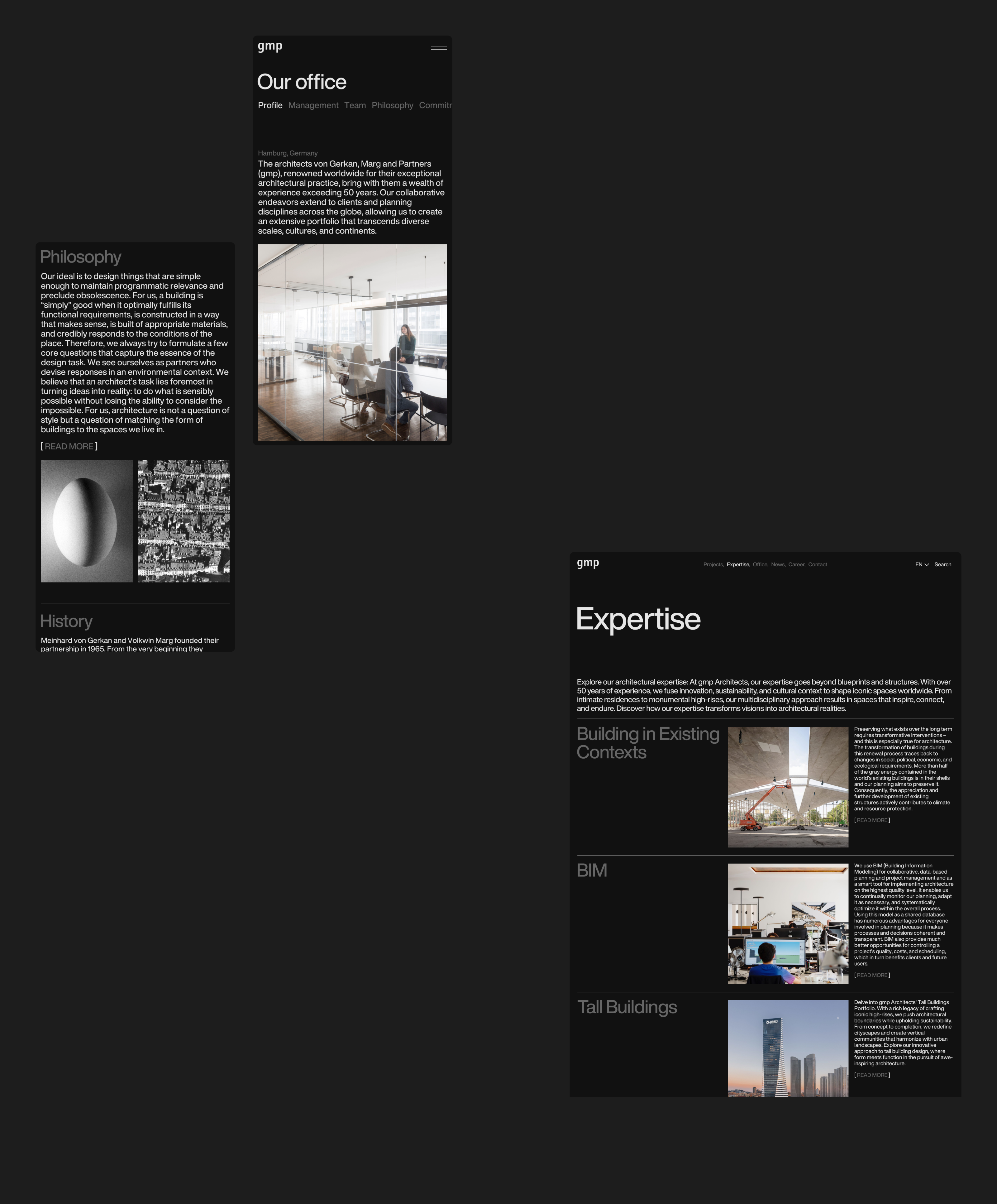 gmp Architekten — Изображение №10 — Интерфейсы, Брендинг на Dprofile