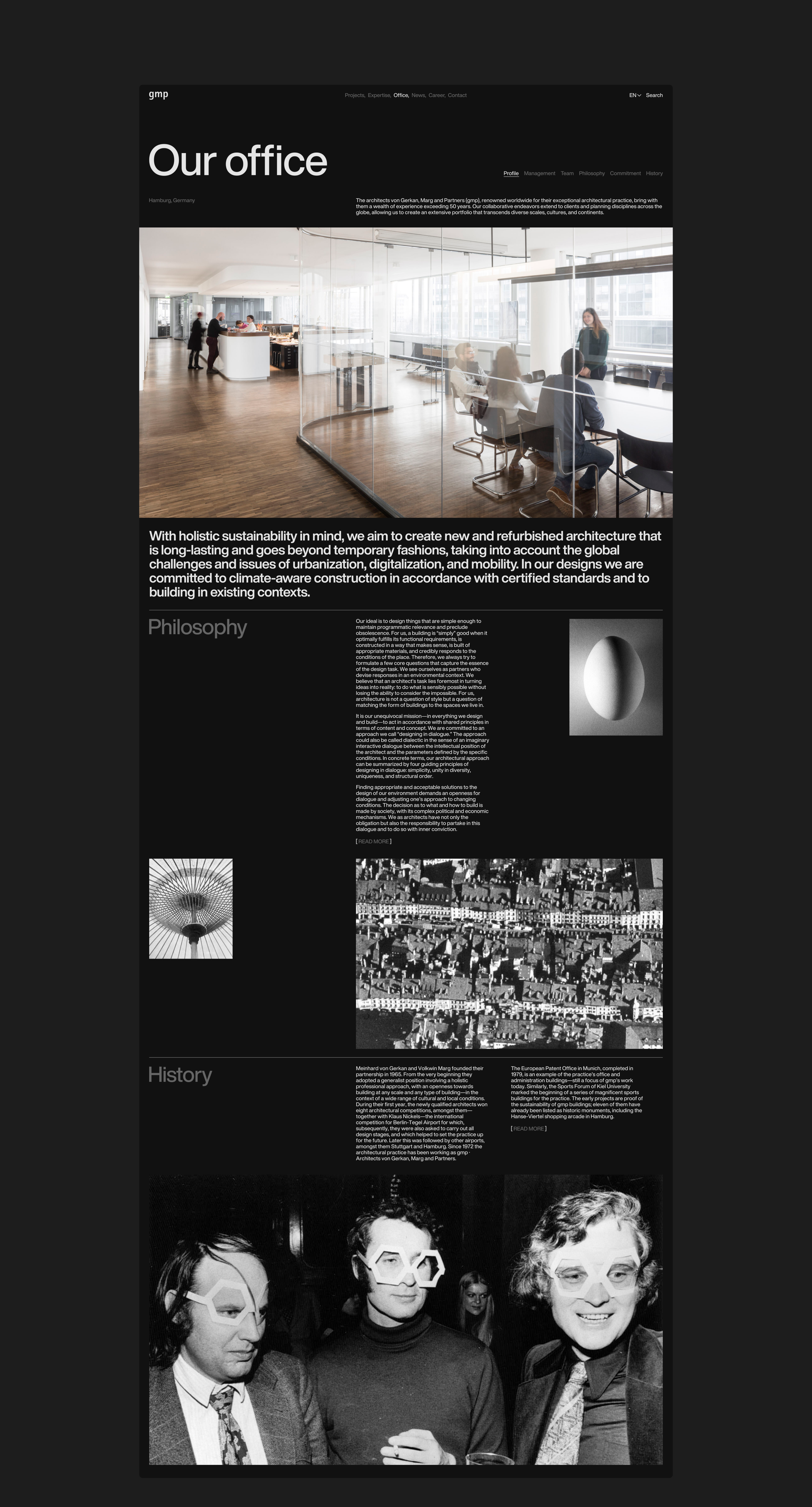gmp Architekten — Изображение №9 — Интерфейсы, Брендинг на Dprofile