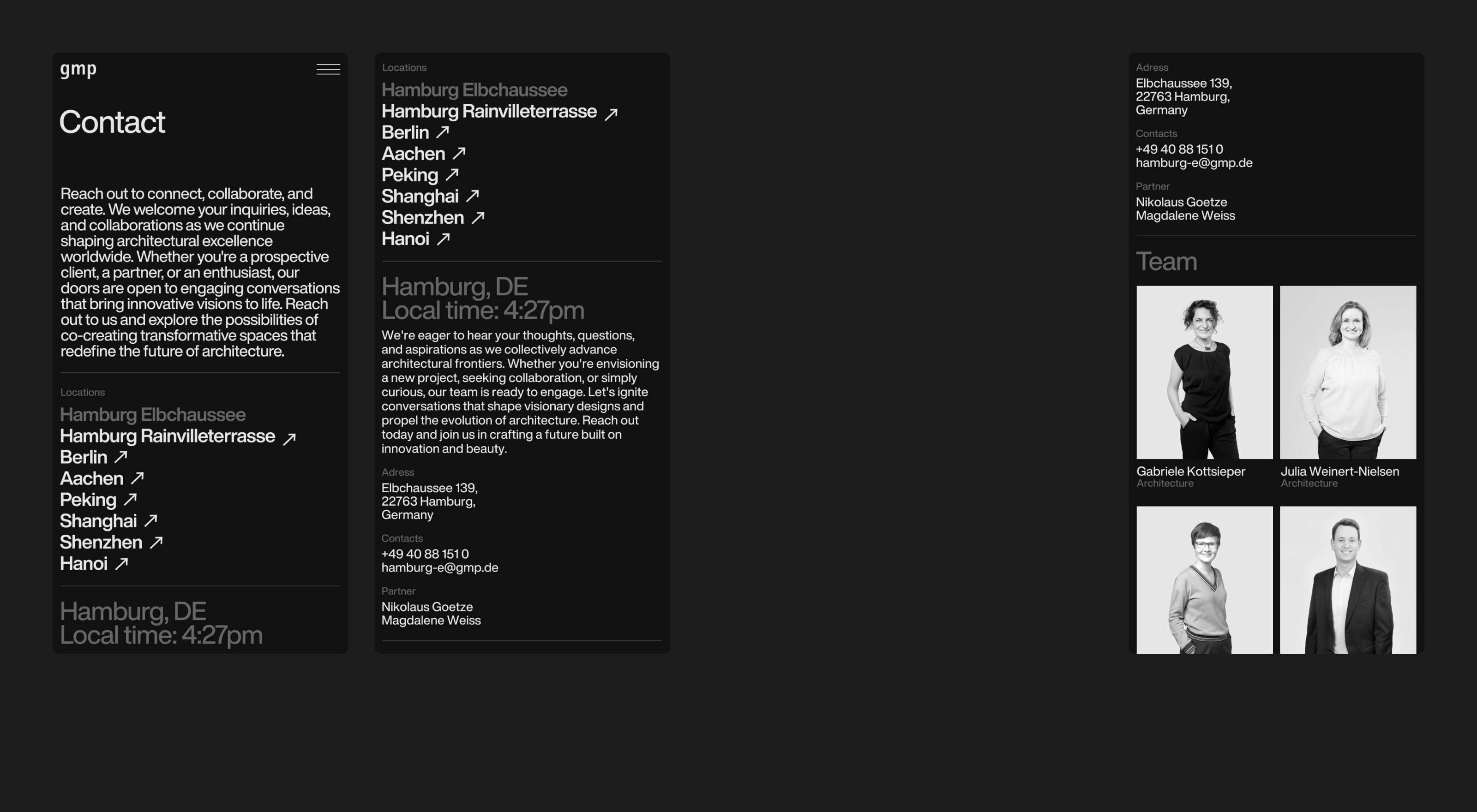 gmp Architekten — Изображение №13 — Интерфейсы, Брендинг на Dprofile