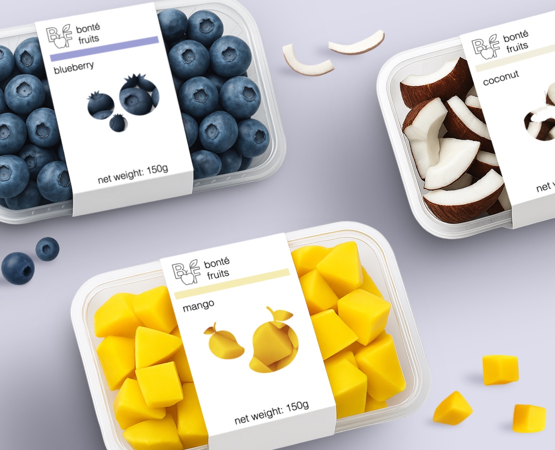 Packaging for fresh fruits and berries — Брендинг на Dprofile