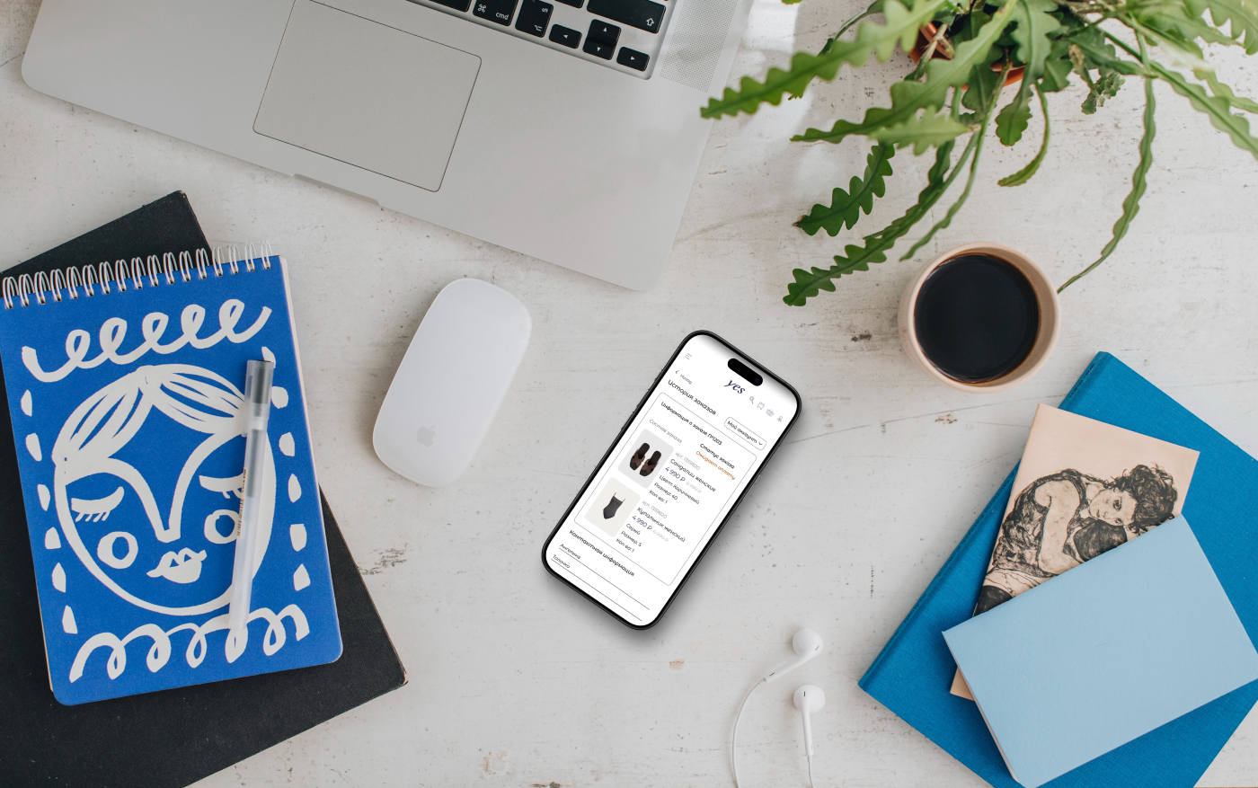 "YES" Магазин пляжной женской одежды — Изображение №11 — Интерфейсы, Брендинг на Dprofile