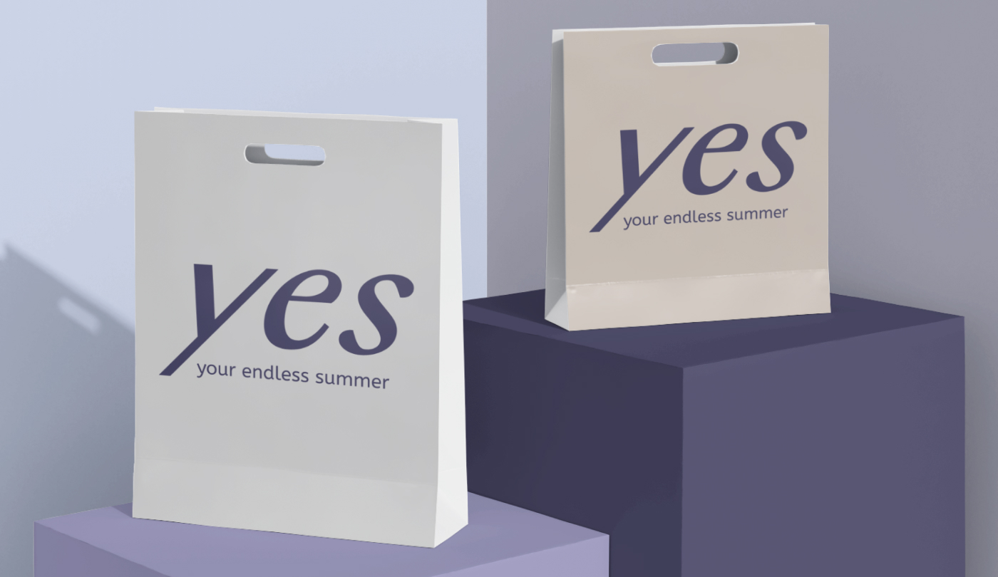 "YES" Магазин пляжной женской одежды — Изображение №15 — Интерфейсы, Брендинг на Dprofile