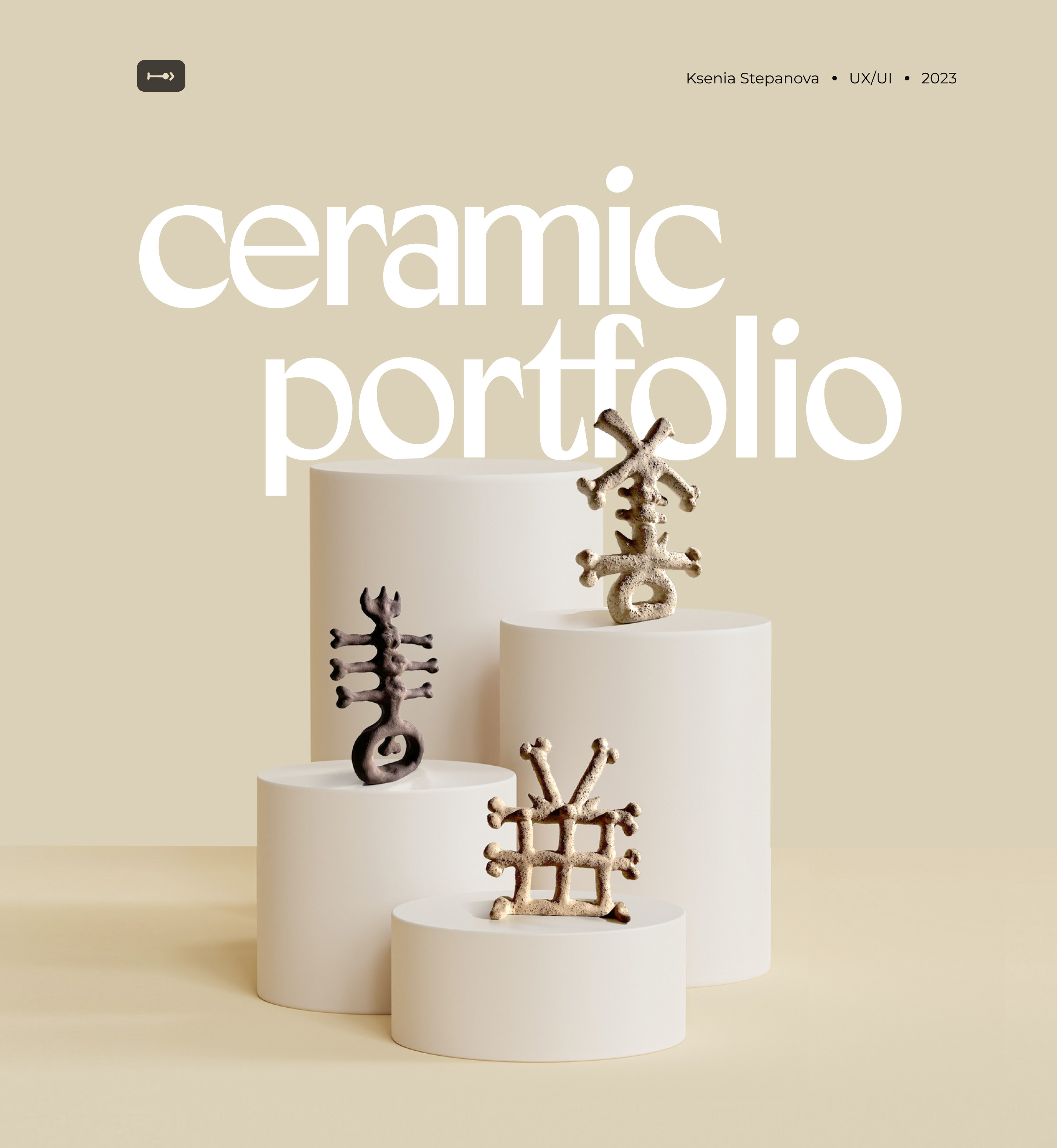 Website for my ceramic project — Изображение №1 — Интерфейсы, Графика на Dprofile
