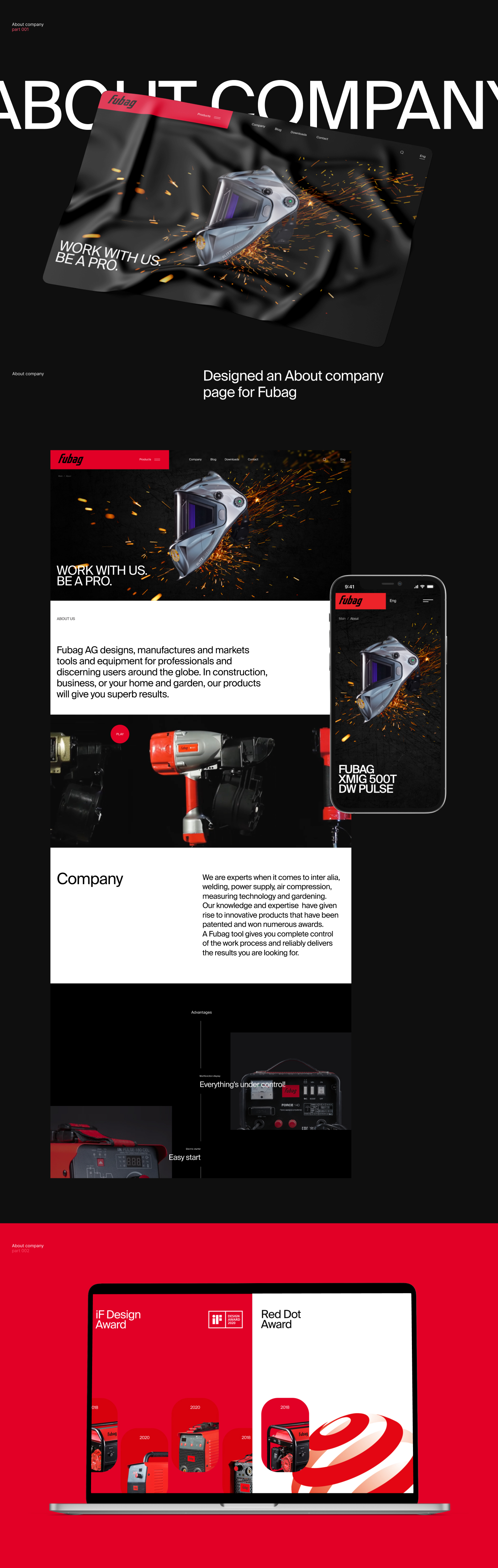 Fubag — Website | UI/UX — Изображение №6 — Интерфейсы, Маркетинг на Dprofile
