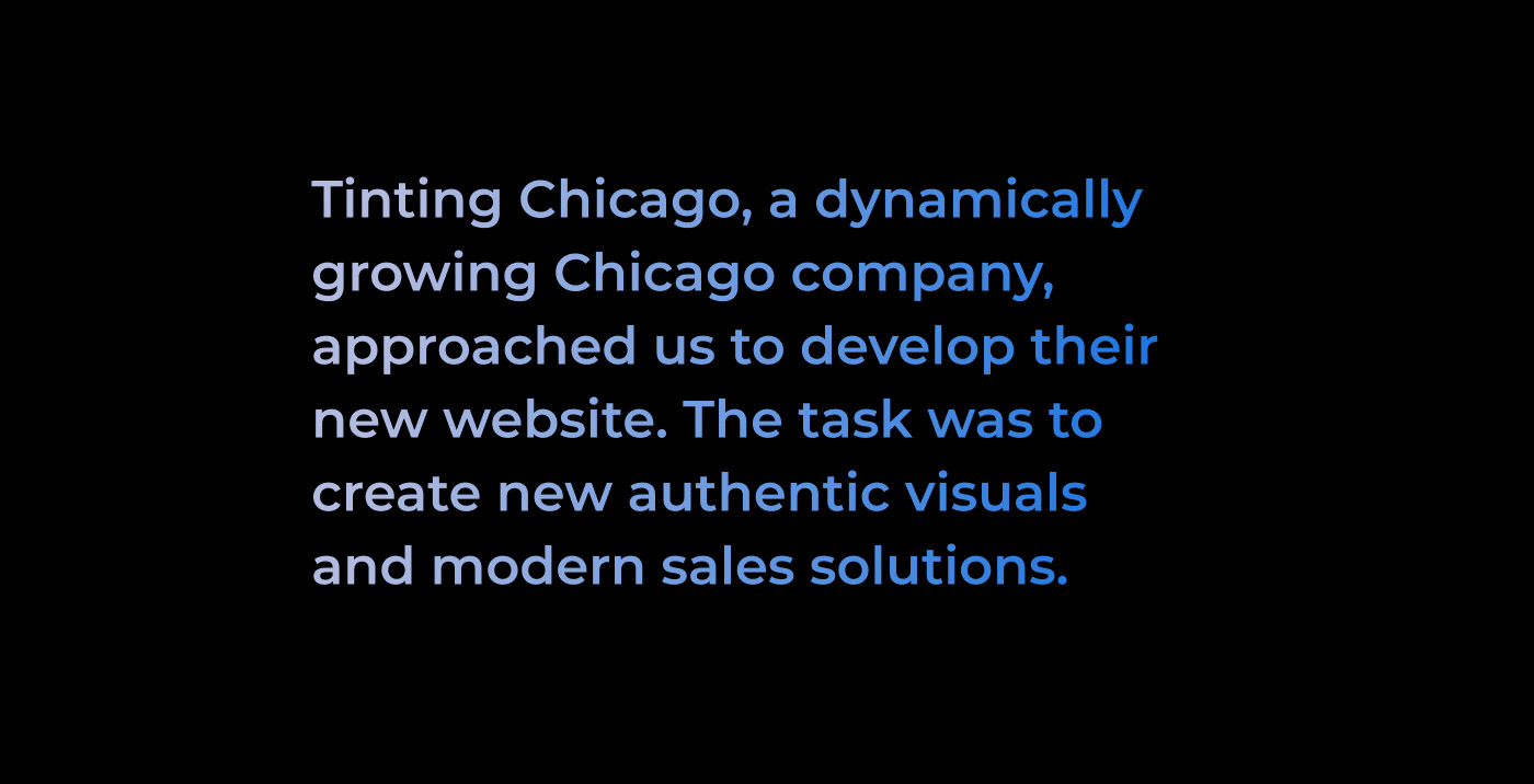 Tinting Chicago: UX/UI — Изображение №2 — Интерфейсы, Маркетинг на Dprofile