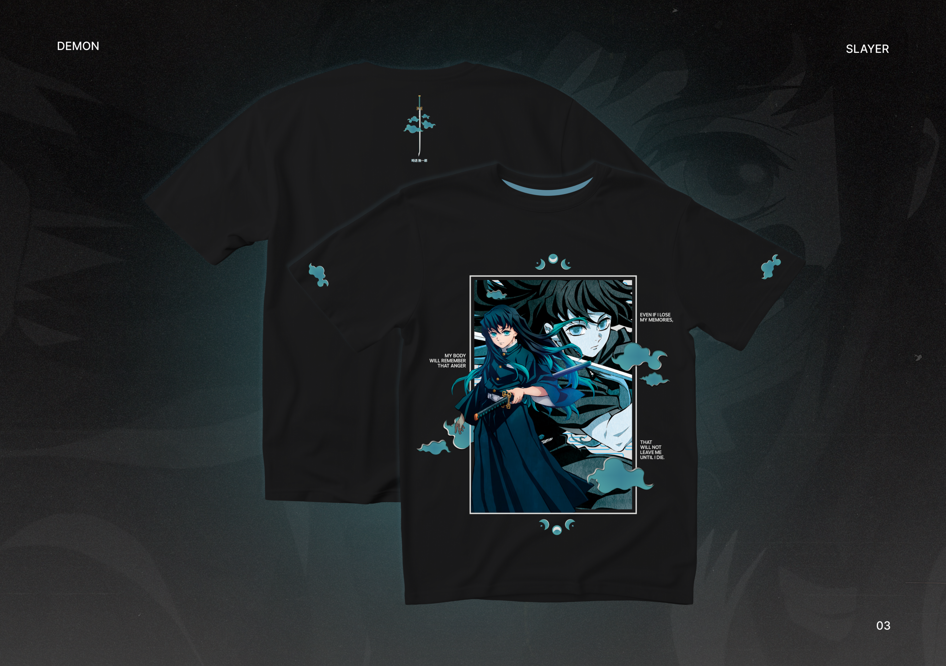 Anime prints for T-shirts: Demon Slayer — Изображение №4 — Графика на Dprofile