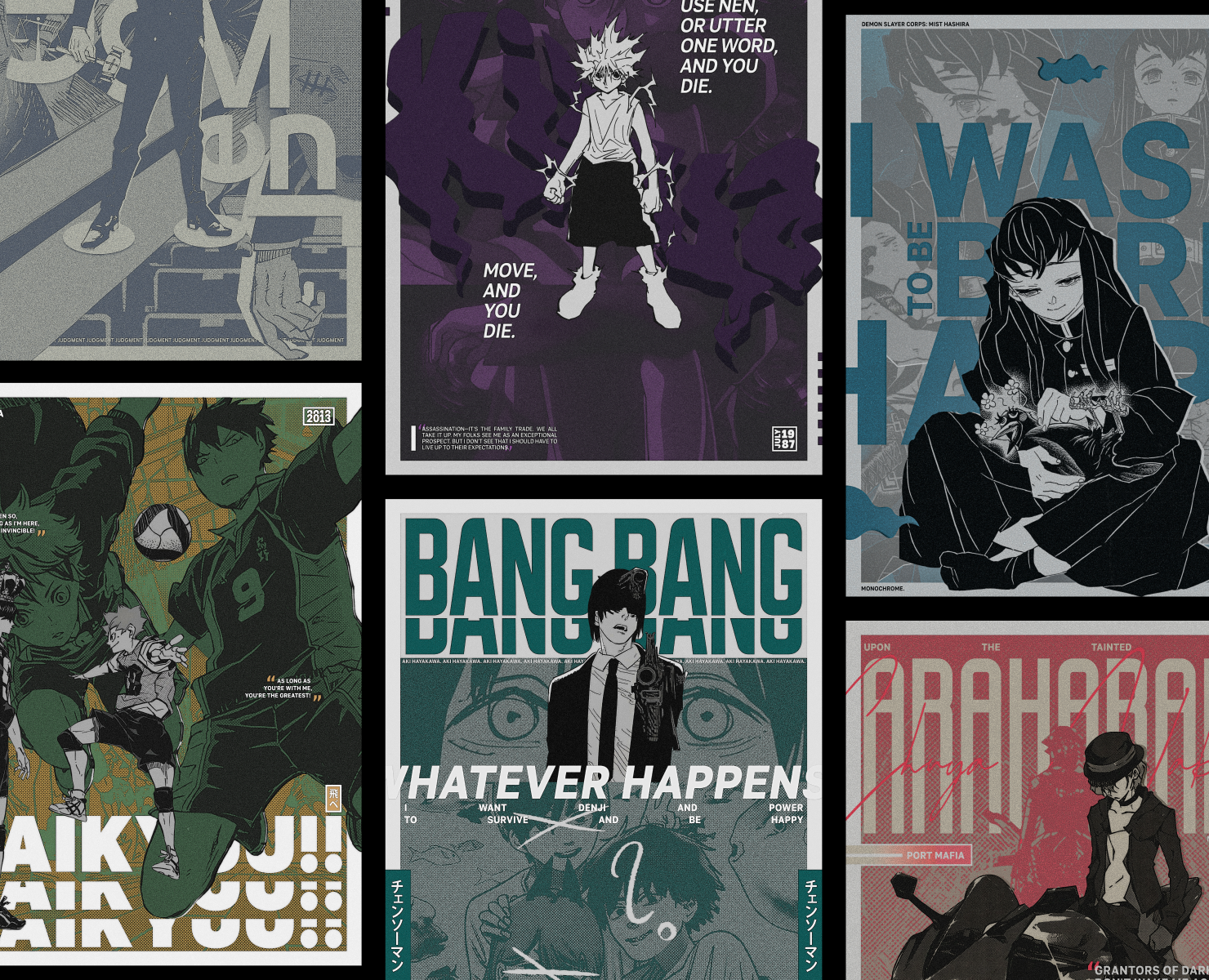 Random anime posters. — Изображение №1 — Графика на Dprofile