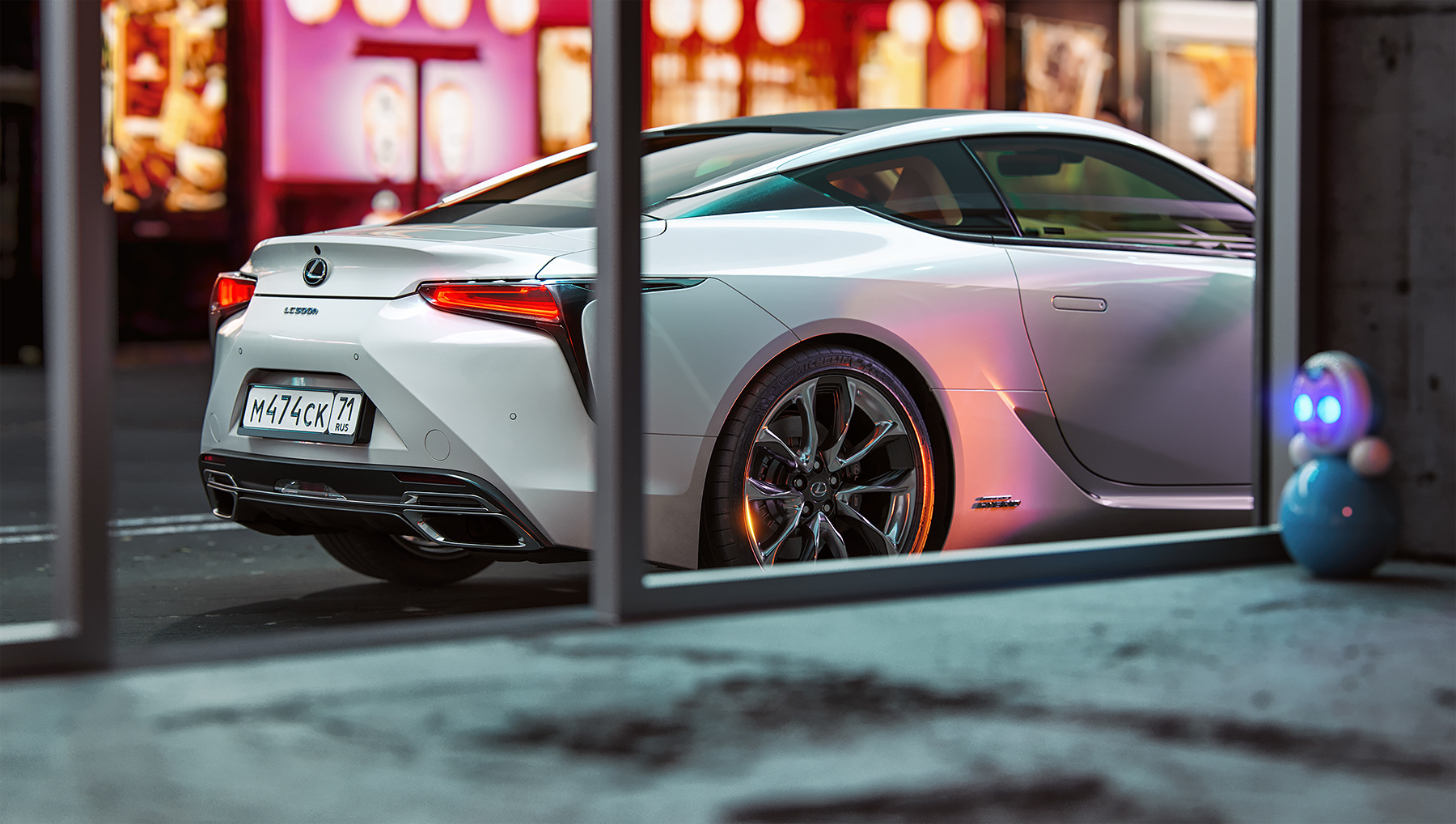 Lexus LC500h (Full CG) — Изображение №3 — Иллюстрация, 3D на Dprofile