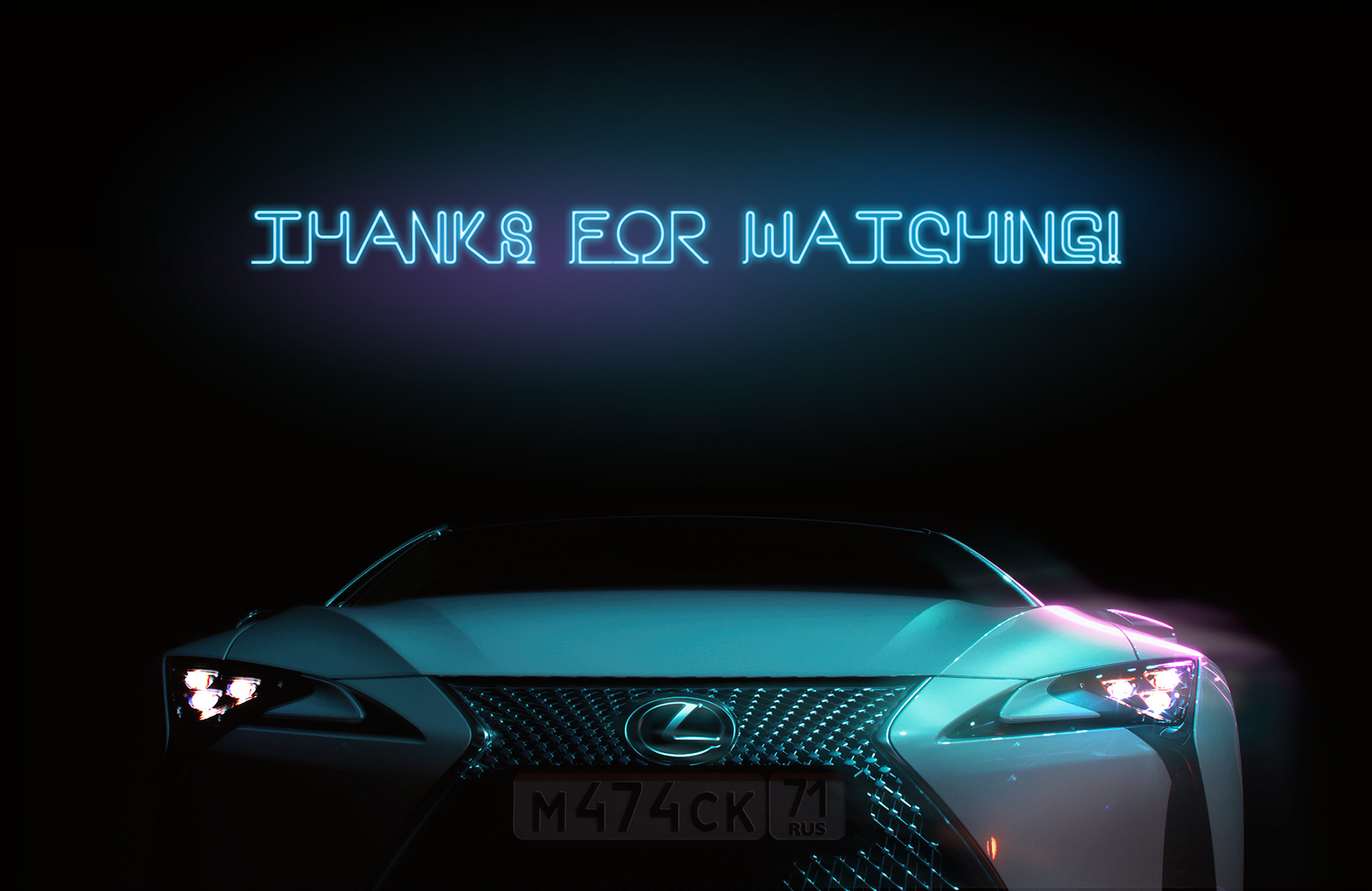 Lexus LC500h (Full CG) — Изображение №7 — Иллюстрация, 3D на Dprofile