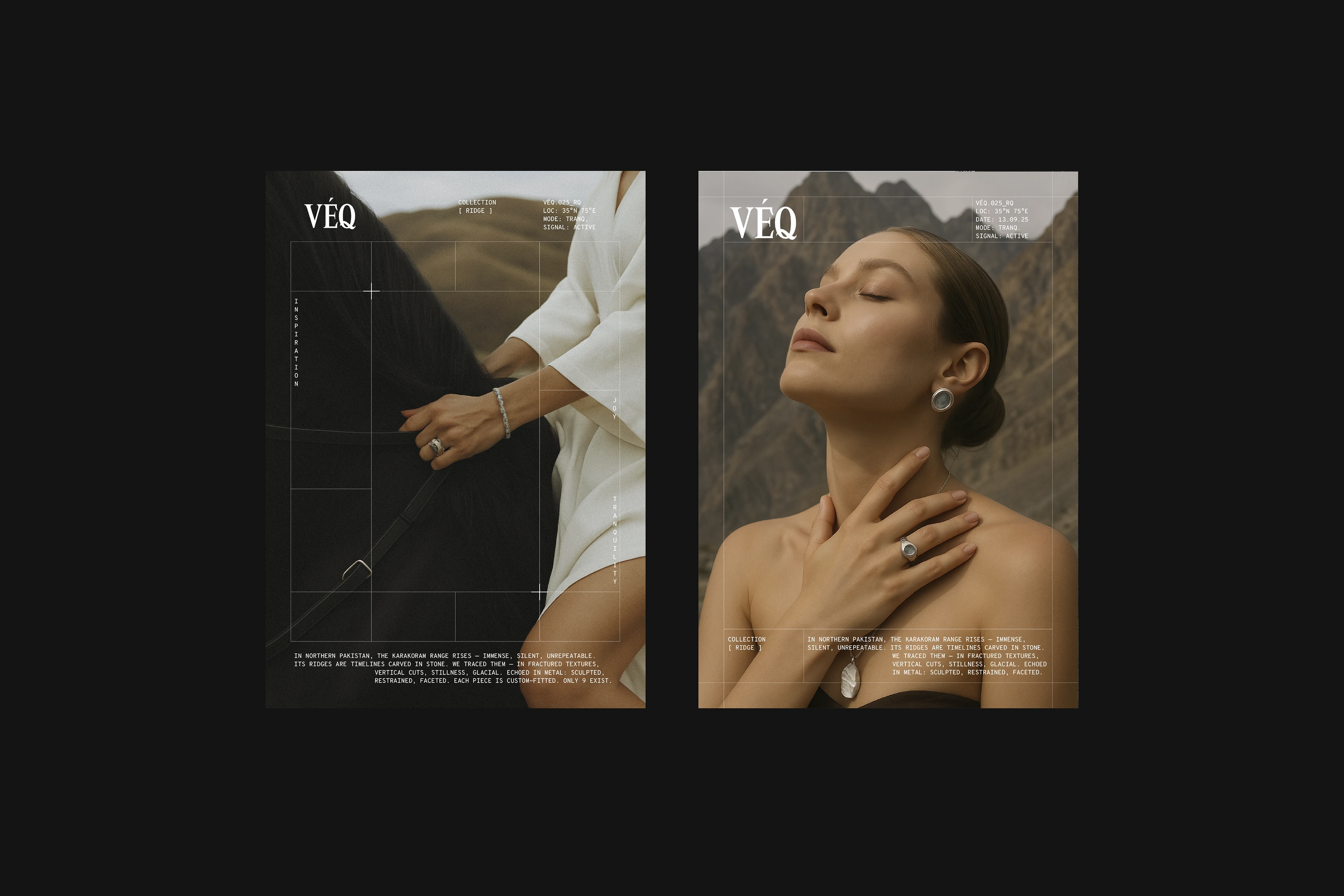 VÉQ / айдентика ювелирного бренда — Изображение №13 — Брендинг на Dprofile