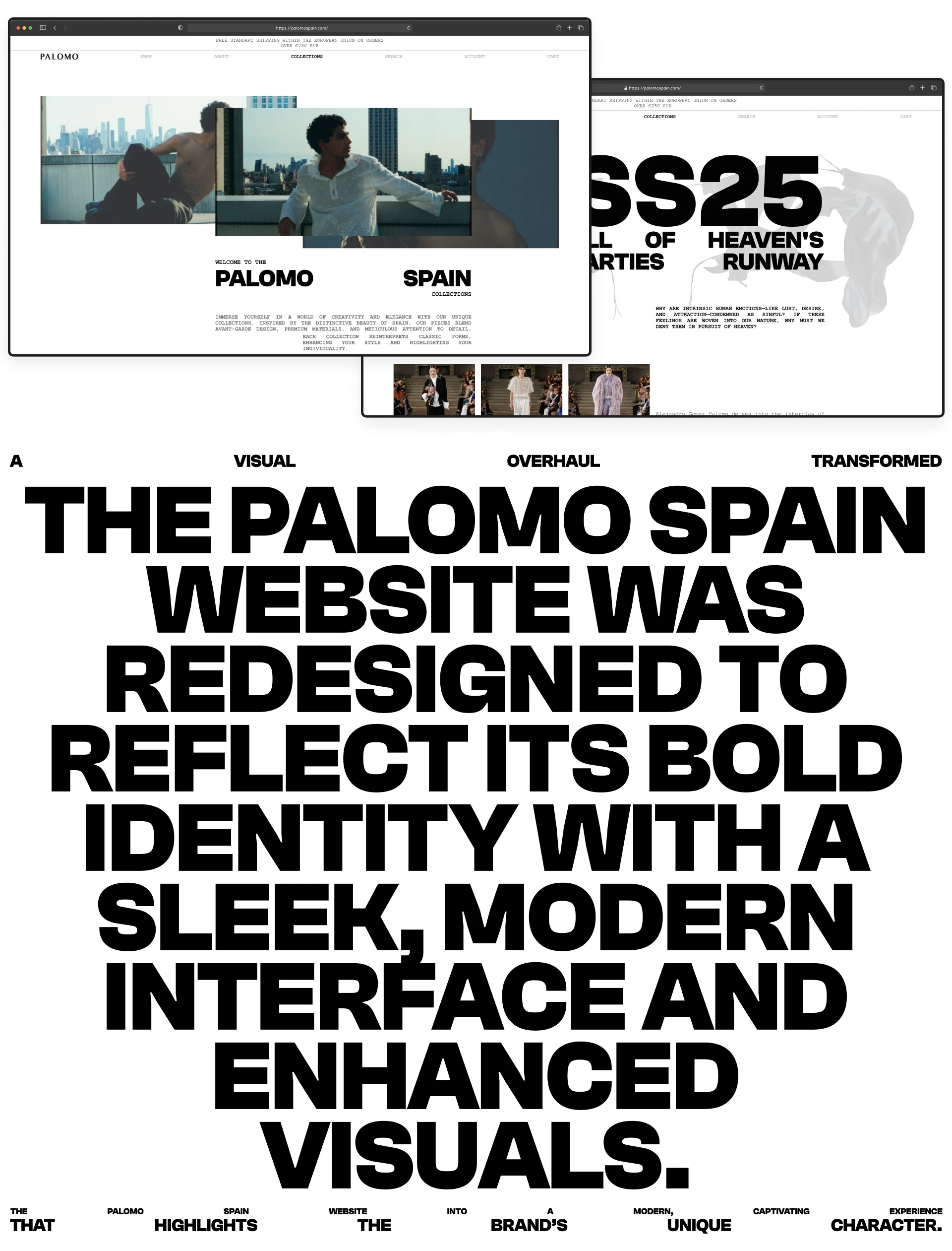 PALOMO SPAIN — Изображение №14 — Интерфейсы на Dprofile