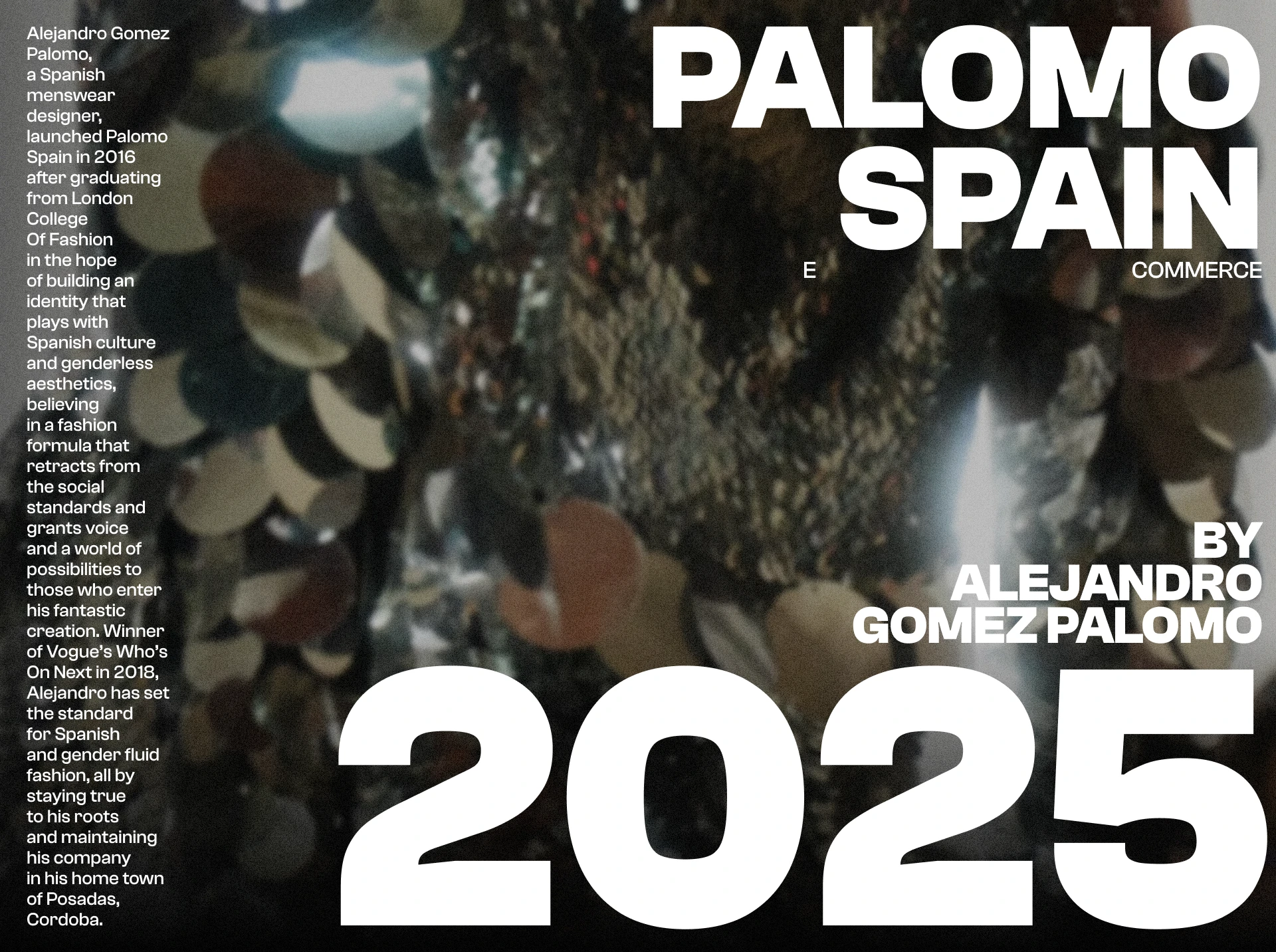 PALOMO SPAIN — Изображение №1 — Интерфейсы на Dprofile