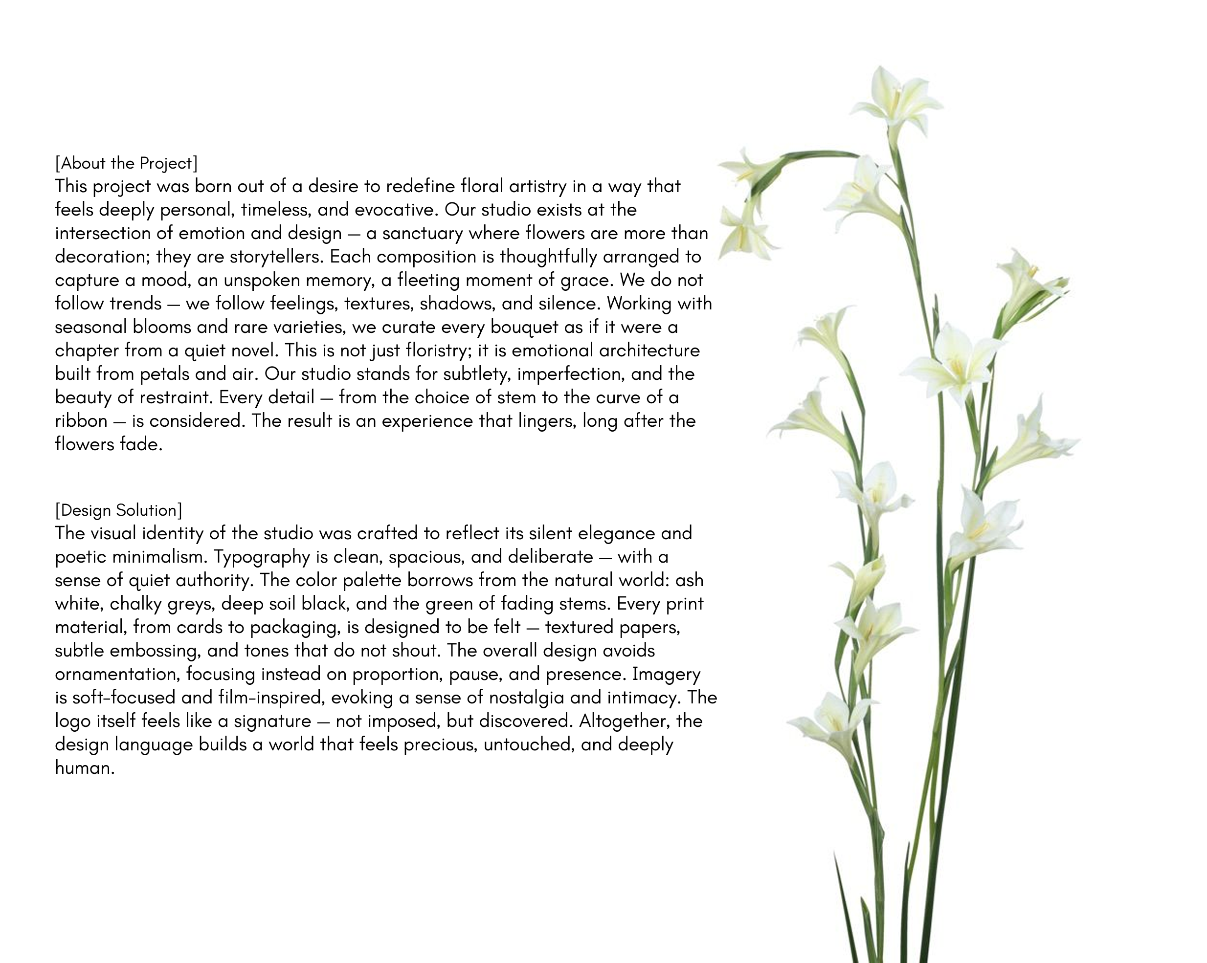 Fleuréa — Floral Identity for a Premium Flowers Studio — Изображение №2 — Брендинг на Dprofile