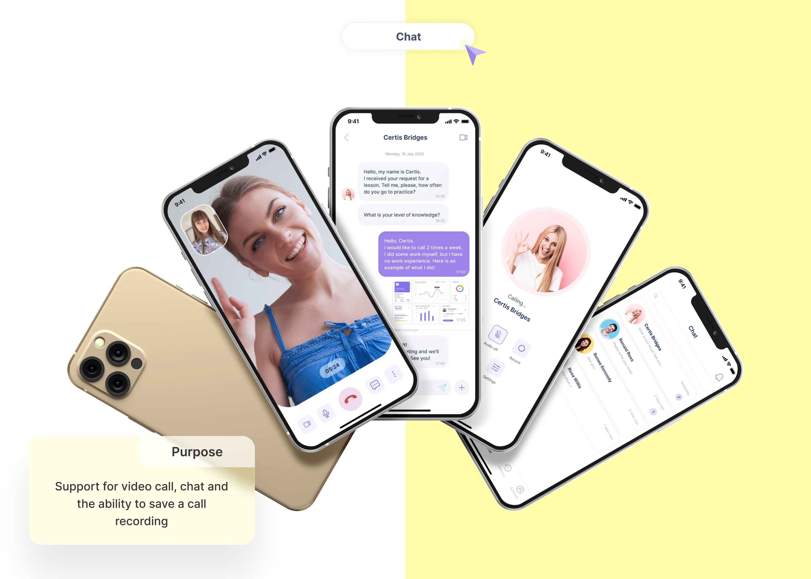 AvriMentoria – Mobile App UX/UI — Изображение №10 — Интерфейсы, Анимация на Dprofile