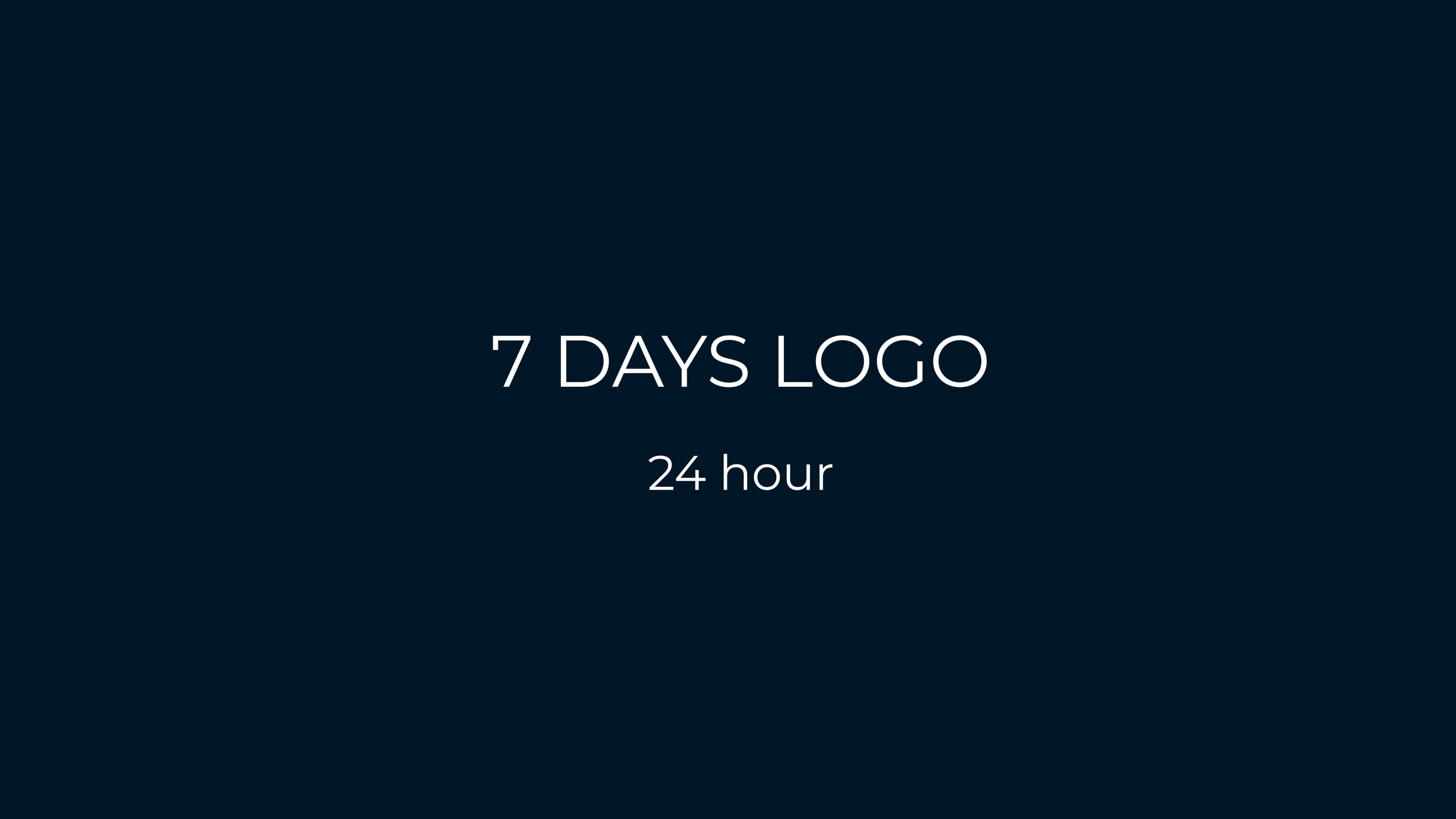 7 Days Logo — Изображение №1 — Брендинг, Графика на Dprofile