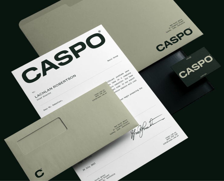 Caspo — Брендинг на Dprofile