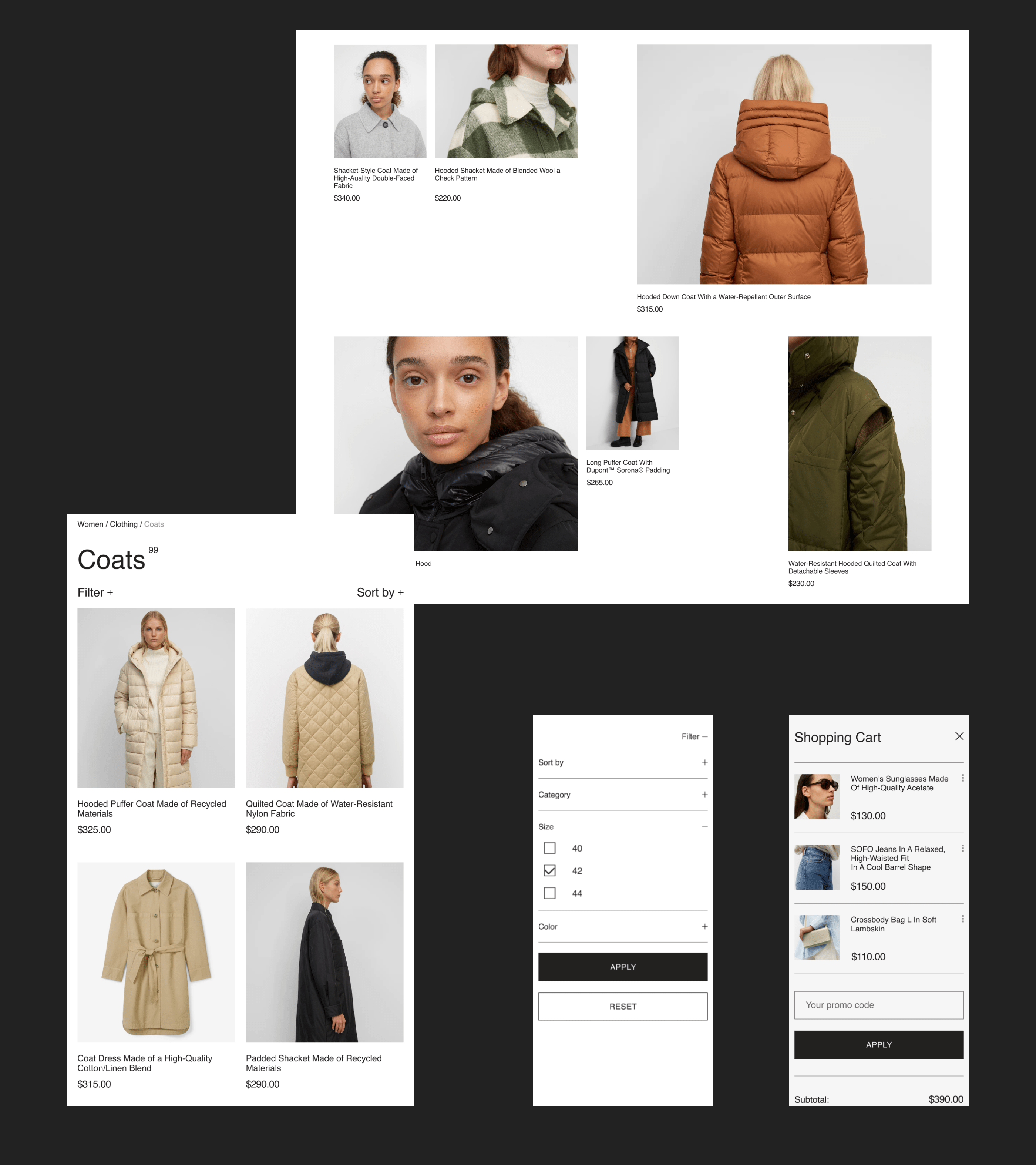 Marc O’Polo E-commerce redesign — Изображение №8 — Интерфейсы, Брендинг на Dprofile