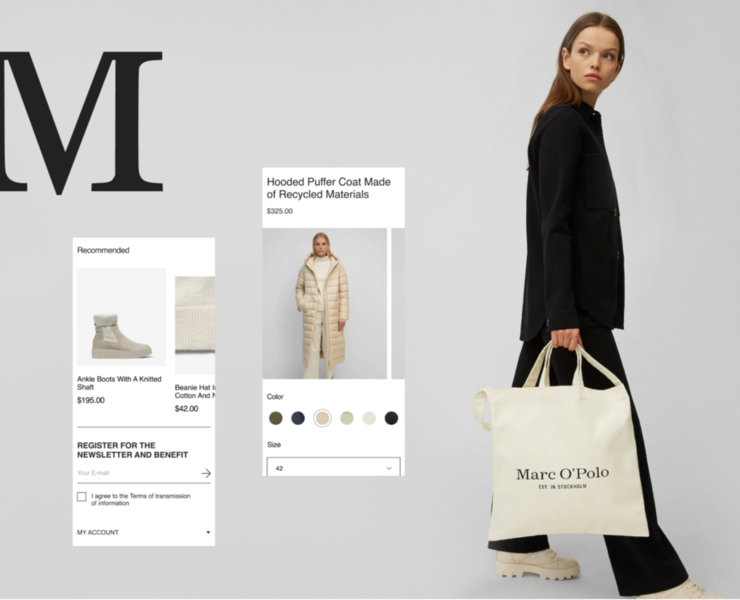 Marc O’Polo E-commerce redesign — Интерфейсы, Брендинг на Dprofile